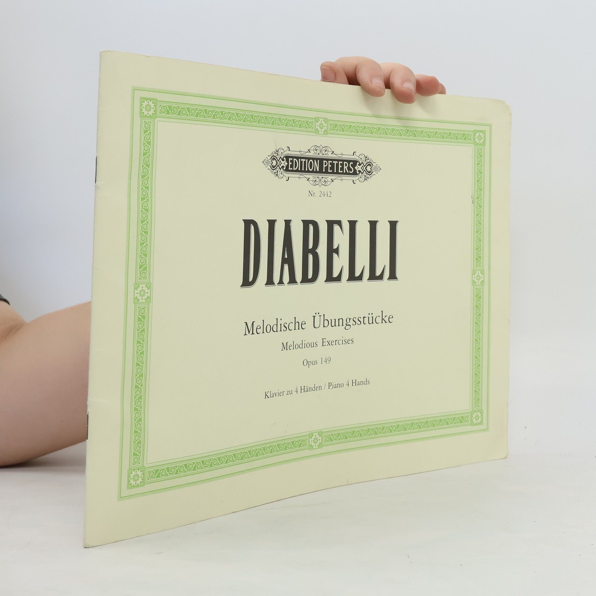 Autorenkollektiv Diabelli. Melodische Übungsstücke. Opus 149