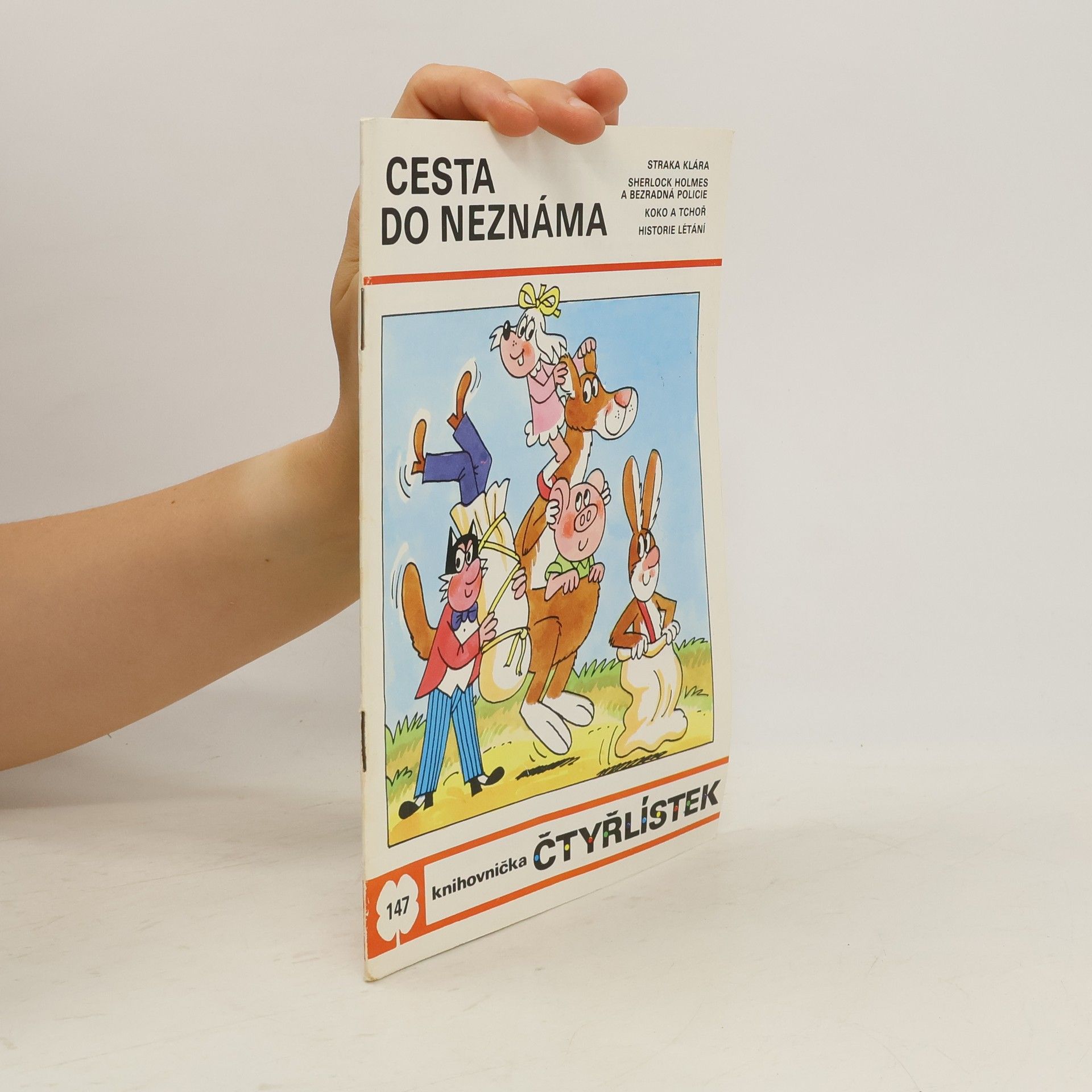 Jaroslav Němeček Čtyřlístek 147. Cesta do neznáma