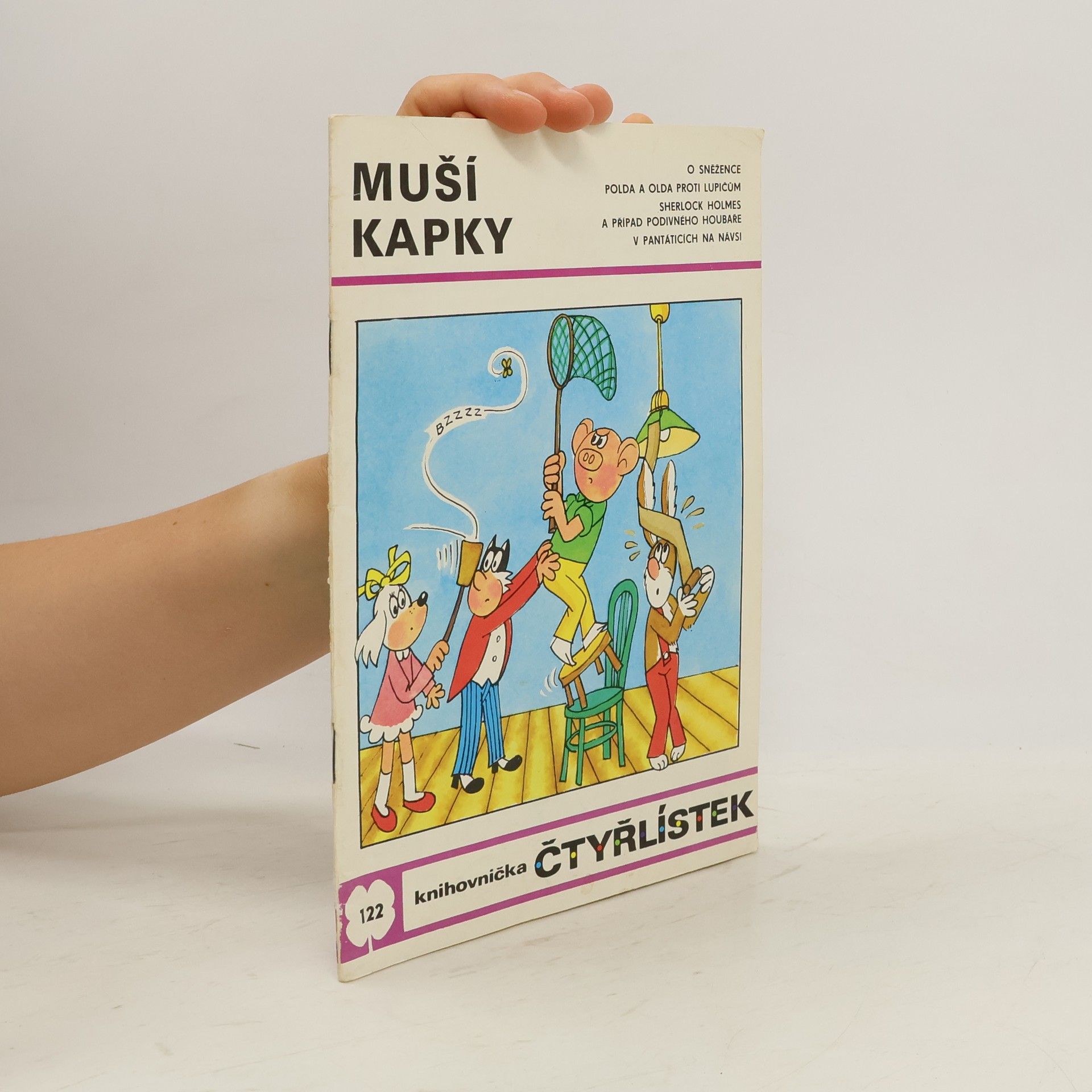 Jaroslav Němeček Čtyřlístek 122. Muší kapky