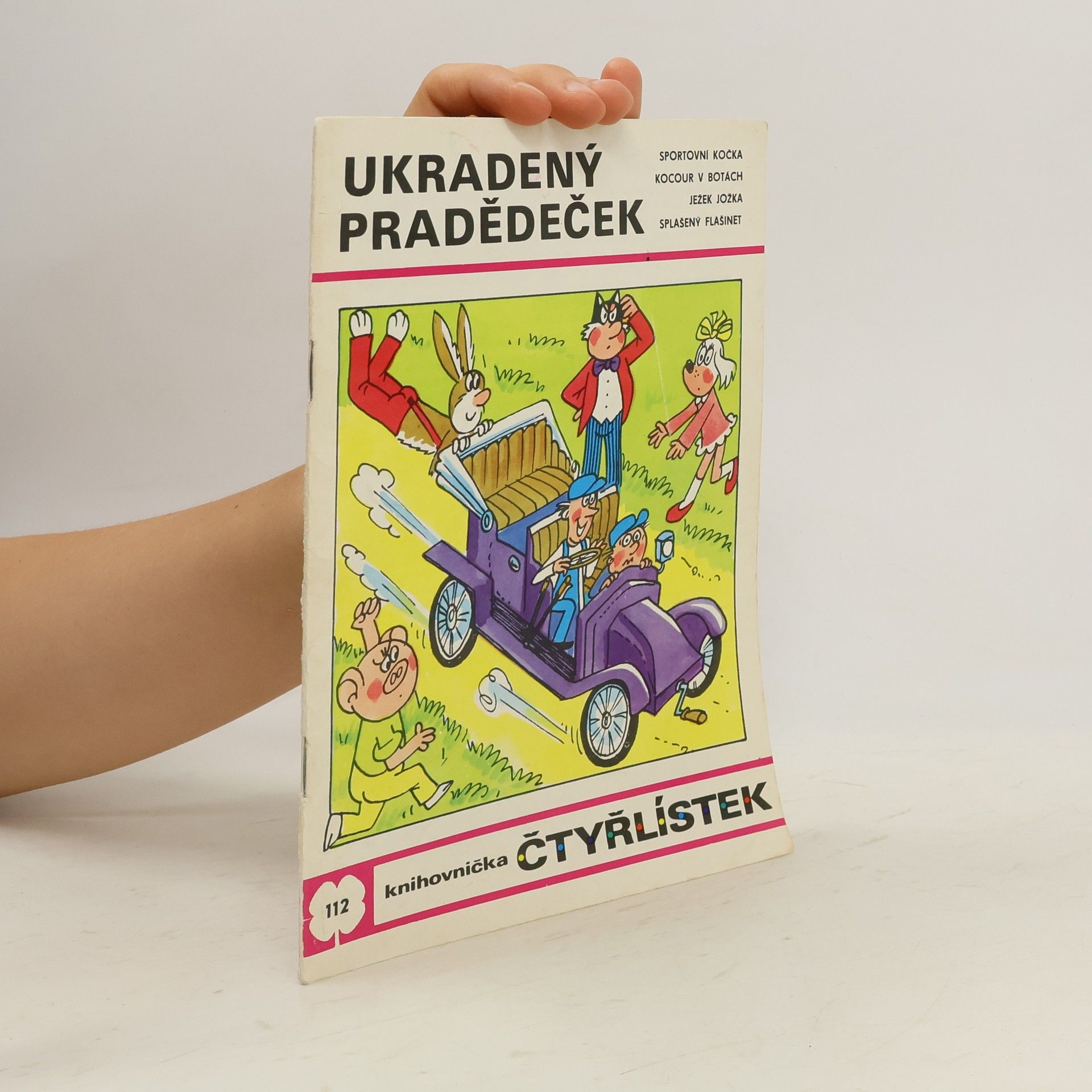 Jaroslav Němeček Čtyřlístek 112. Ukradený pradědeček