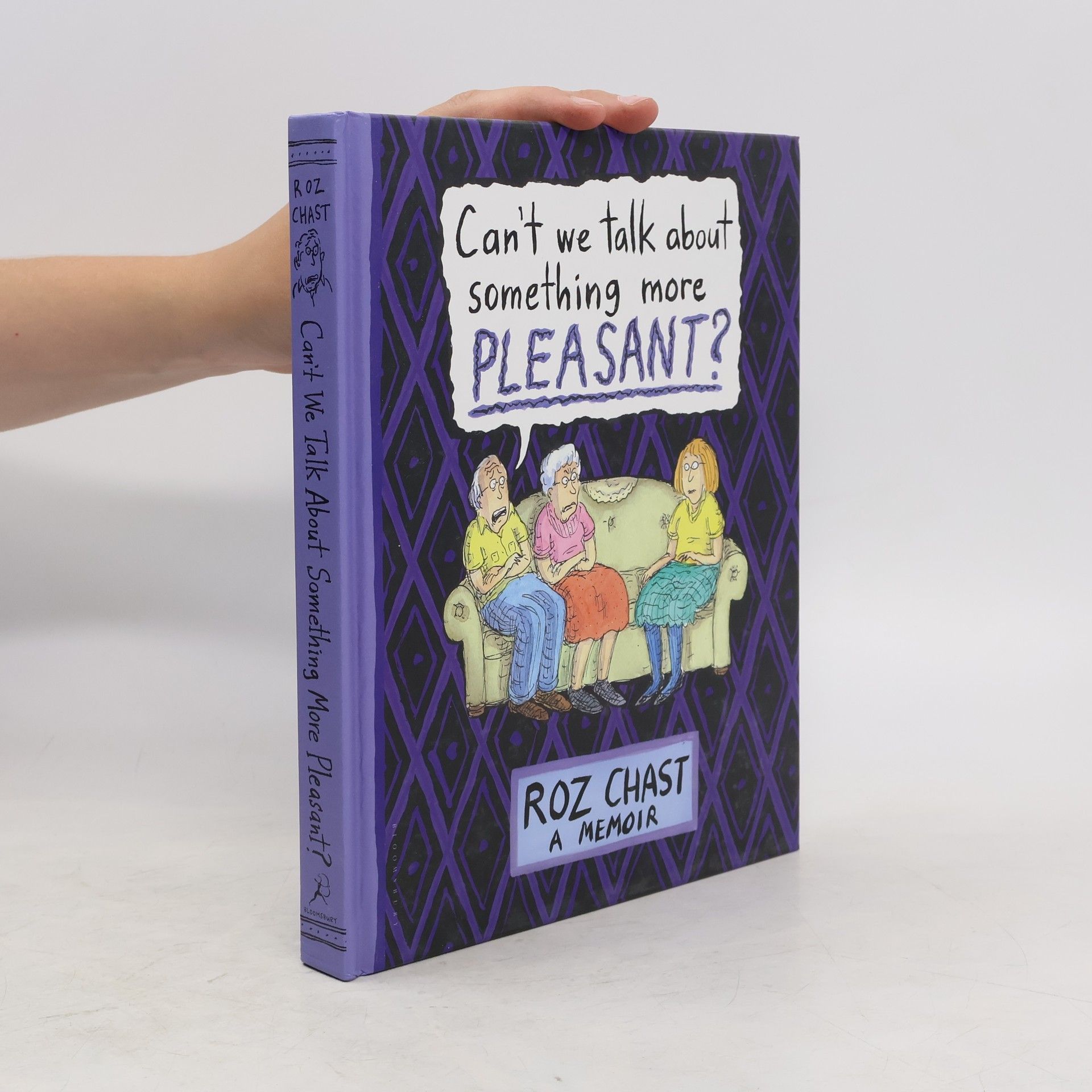 Roz Chast Can't We Talk About Something More Pleasant?. Können wir nicht über was anderes reden?, englische Ausgabe