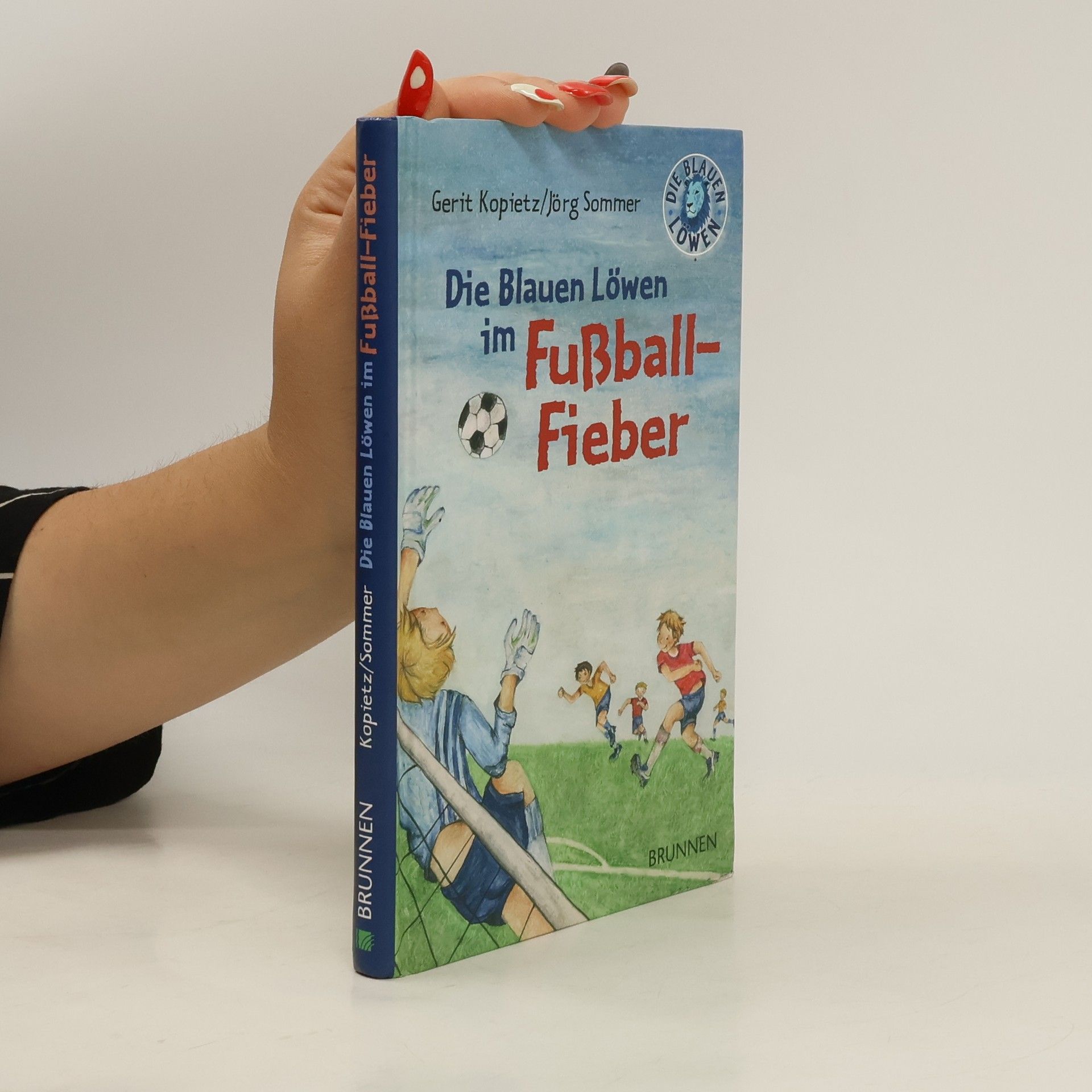 Gerit Kopietz Die blauen Löwen im Fußballfieber