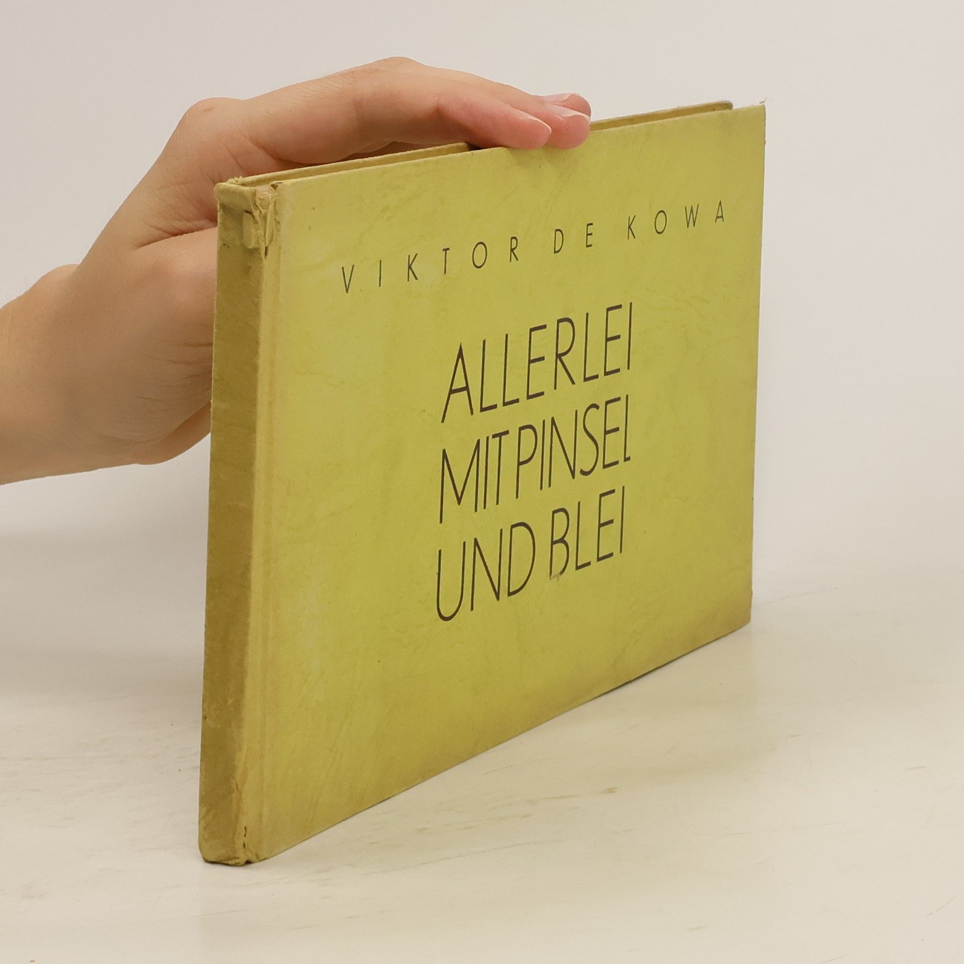 Victor de Kowa Allerlei mit Pinsel und Blei