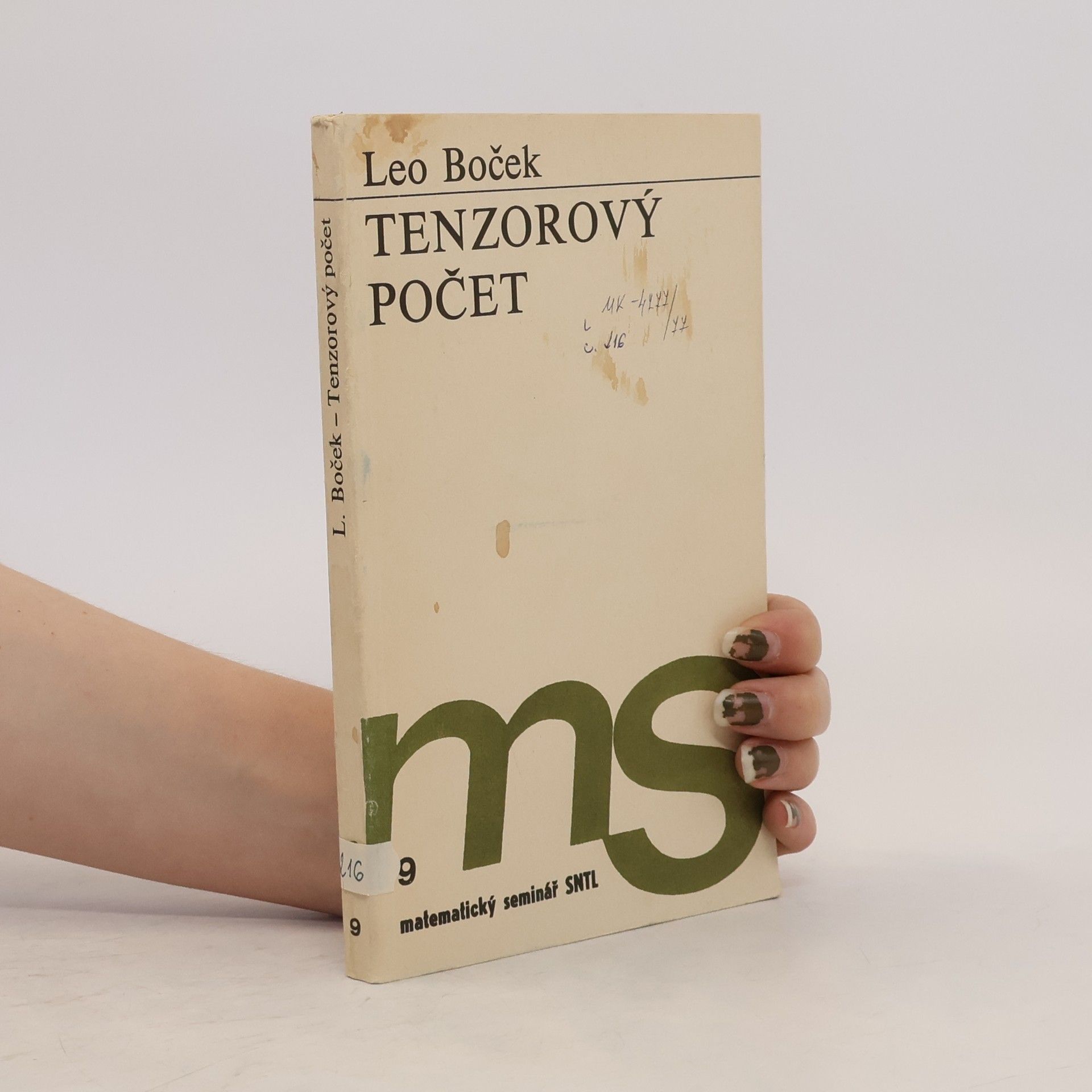 Leo Boček Tenzorový počet