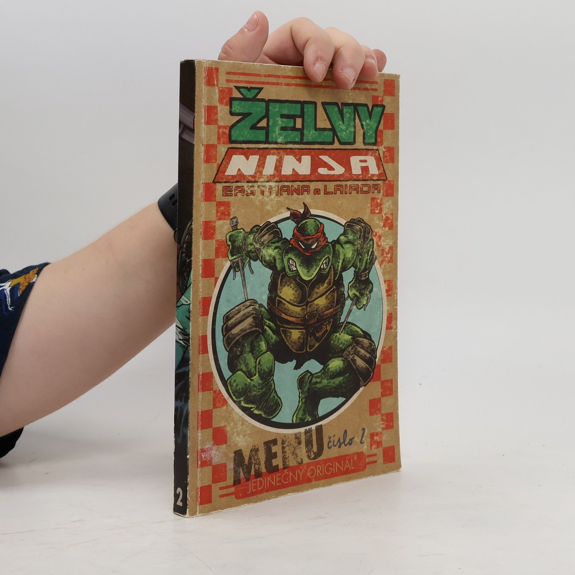 Kevin B. Eastman Želvy Ninja Eastmana a Lairda. Menu číslo 2