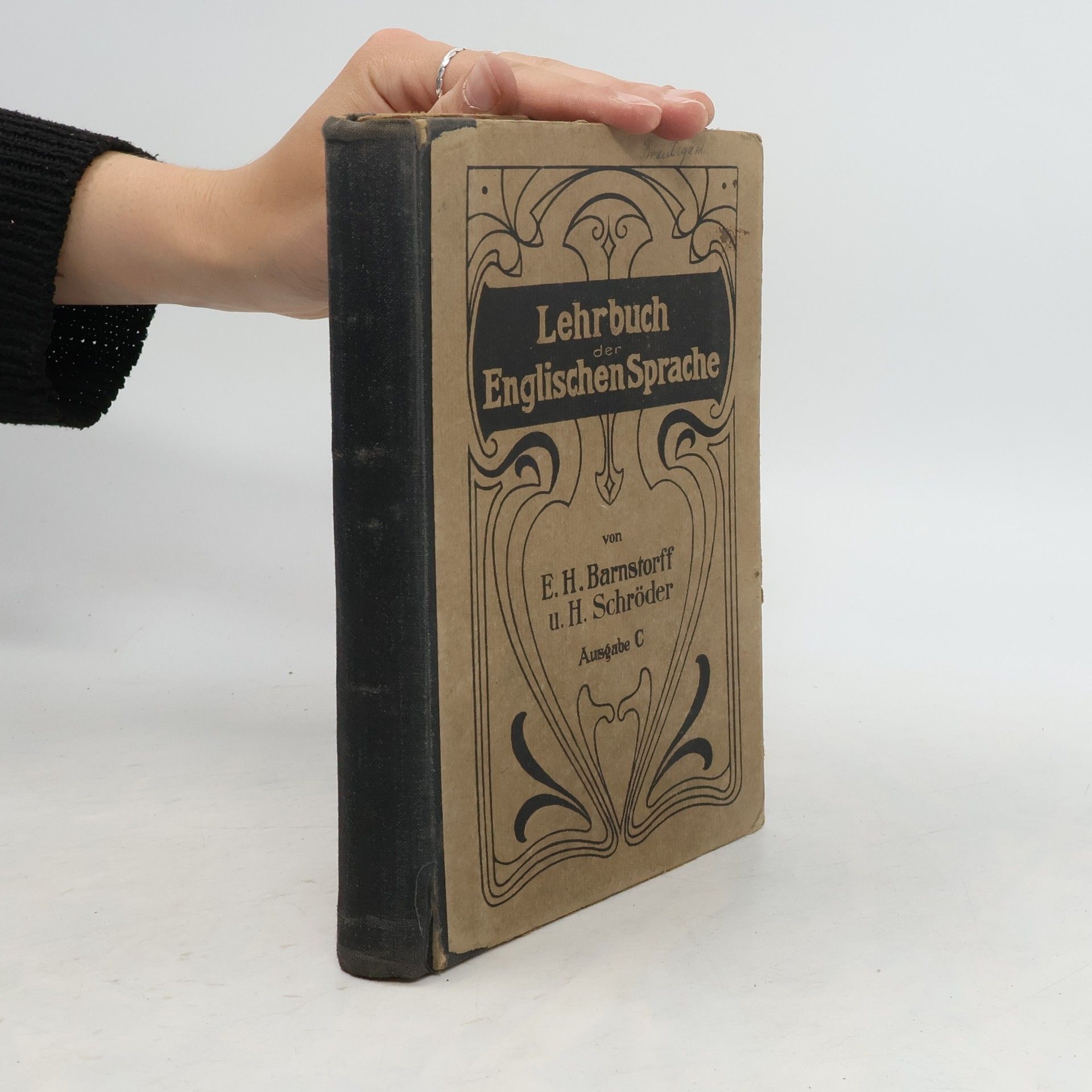 E. H. Barnstorff Lehrbuch der Englischen Sprache