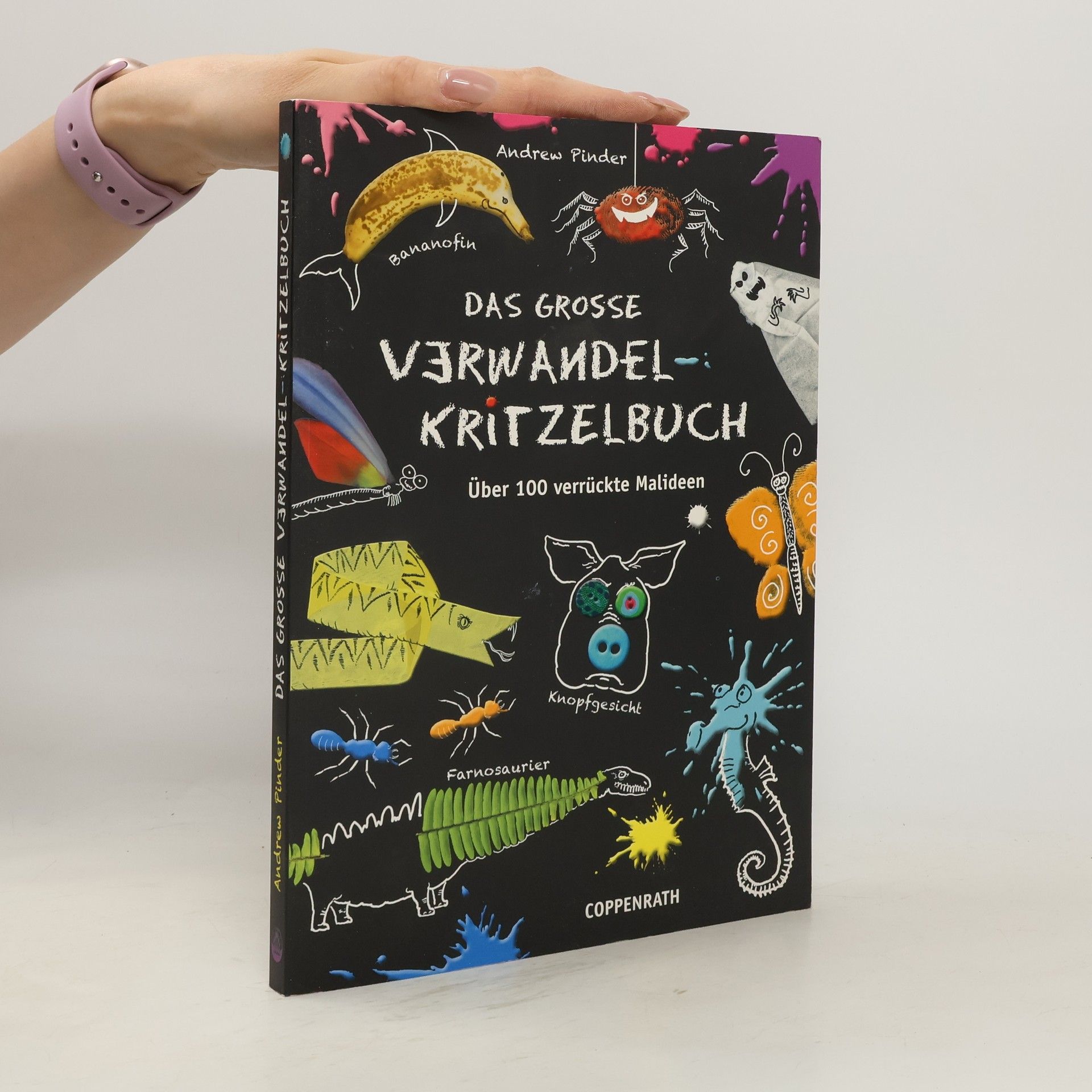 Andrew Pinder Das große Verwandel-Kritzelbuch
