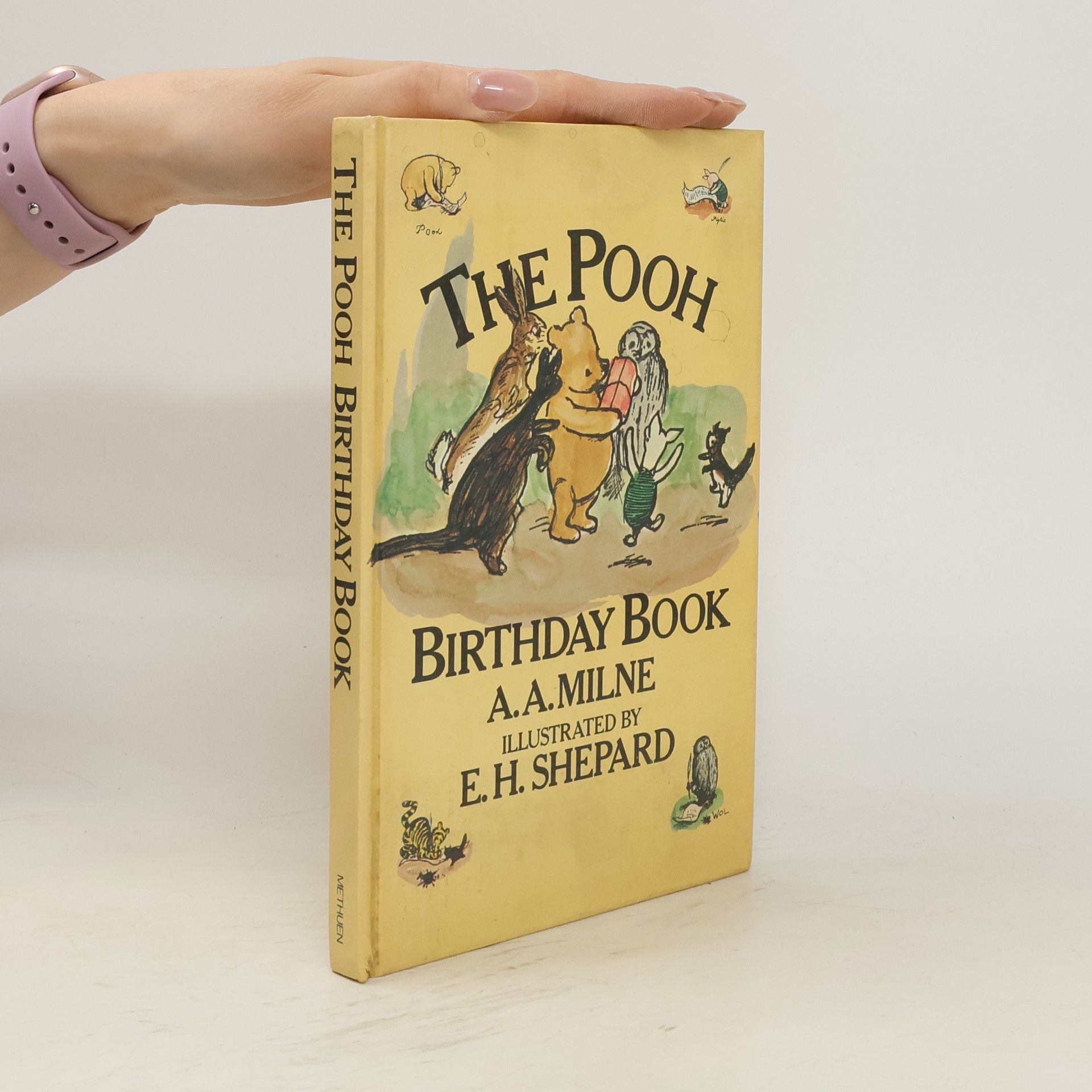 Alan Alexander Milne The Pooh Birthday Book