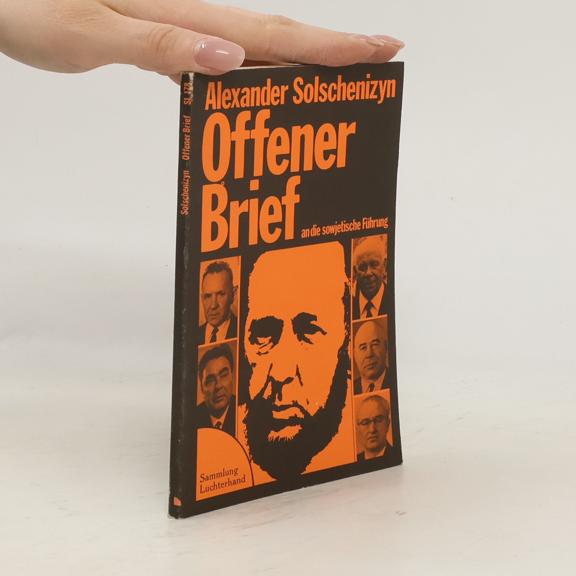 Aleksandr Isajevič Solženicyn Offener Brief an die sowjetische Führung
