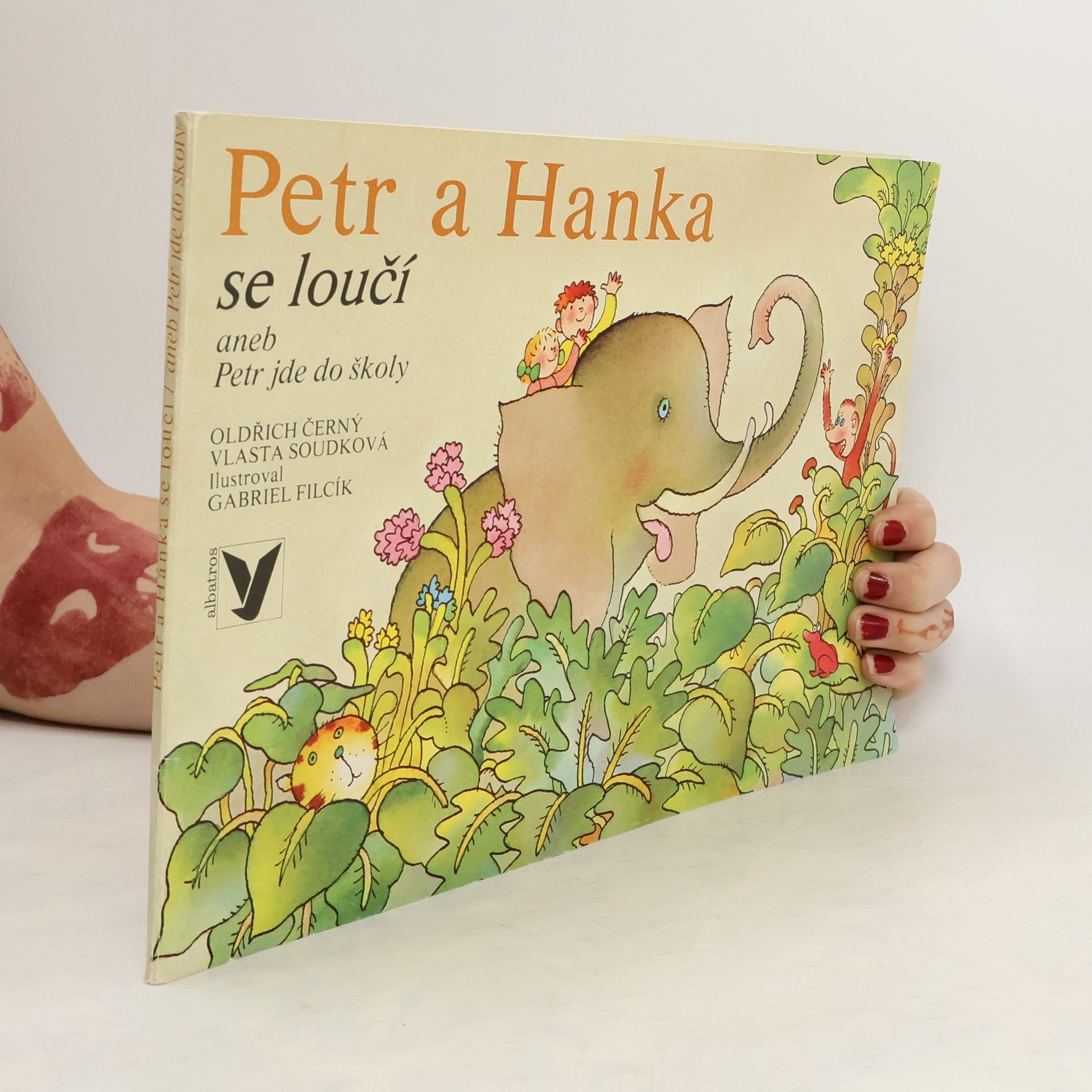 Oldřich Černý Petr a Hanka se loučí, aneb, Petr jde do školy