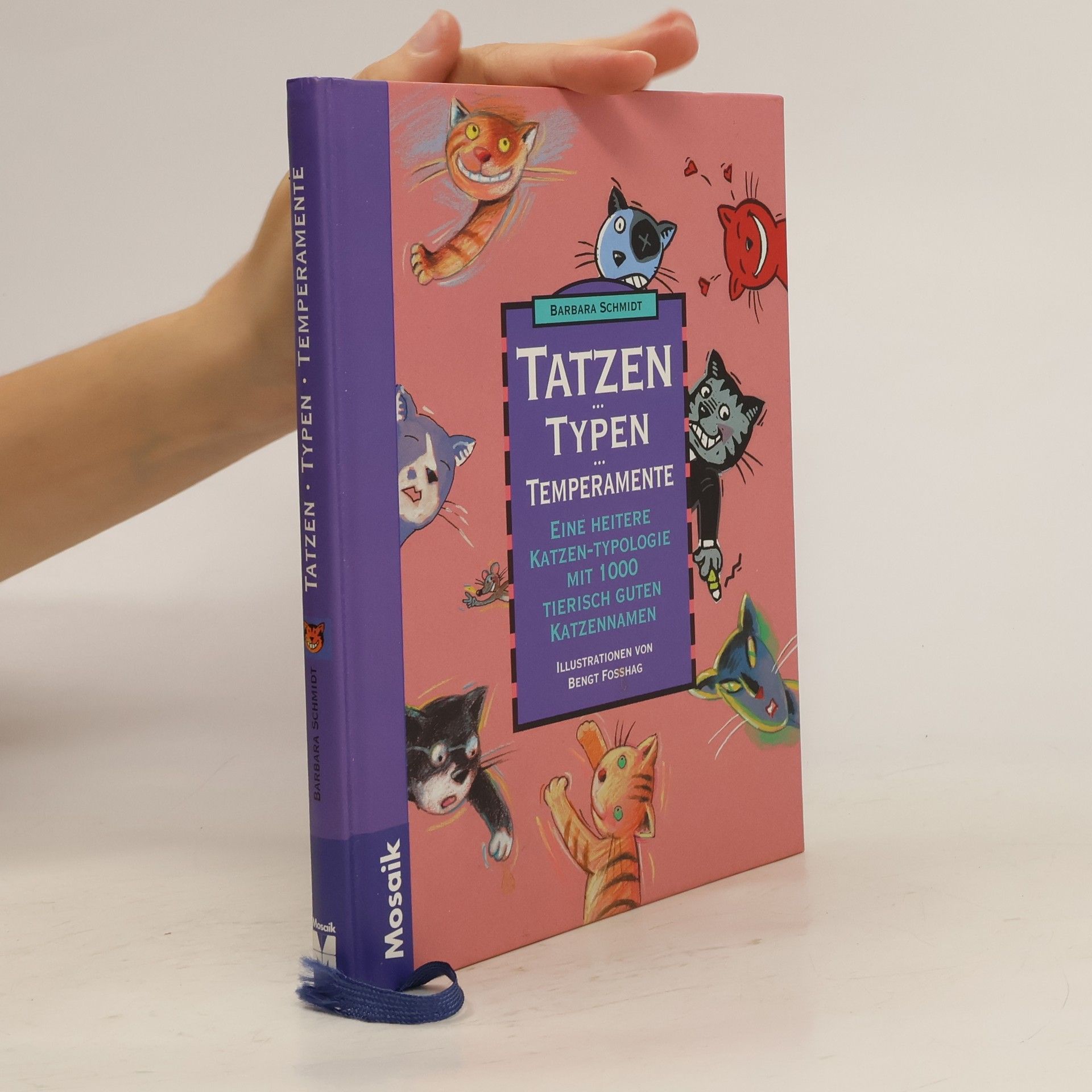 Barbara Schmidt-Rettig Tatzen, Typen, Temperamente : Eine heitere Katzen-Typologie mit 1000 tierisch guten Katzennamen