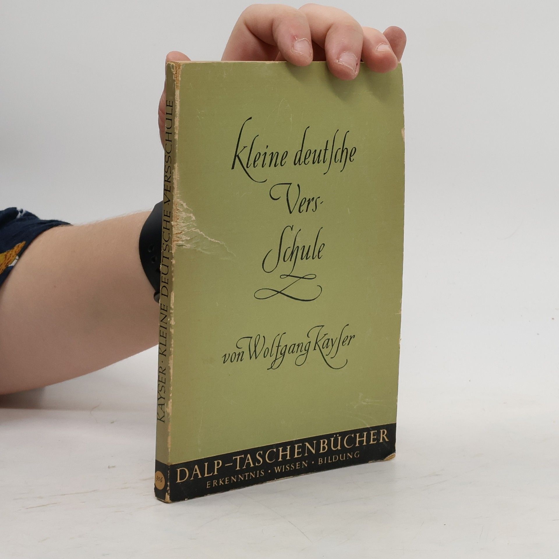 Wolfgang Kaiser Kleine deutsche Versschule