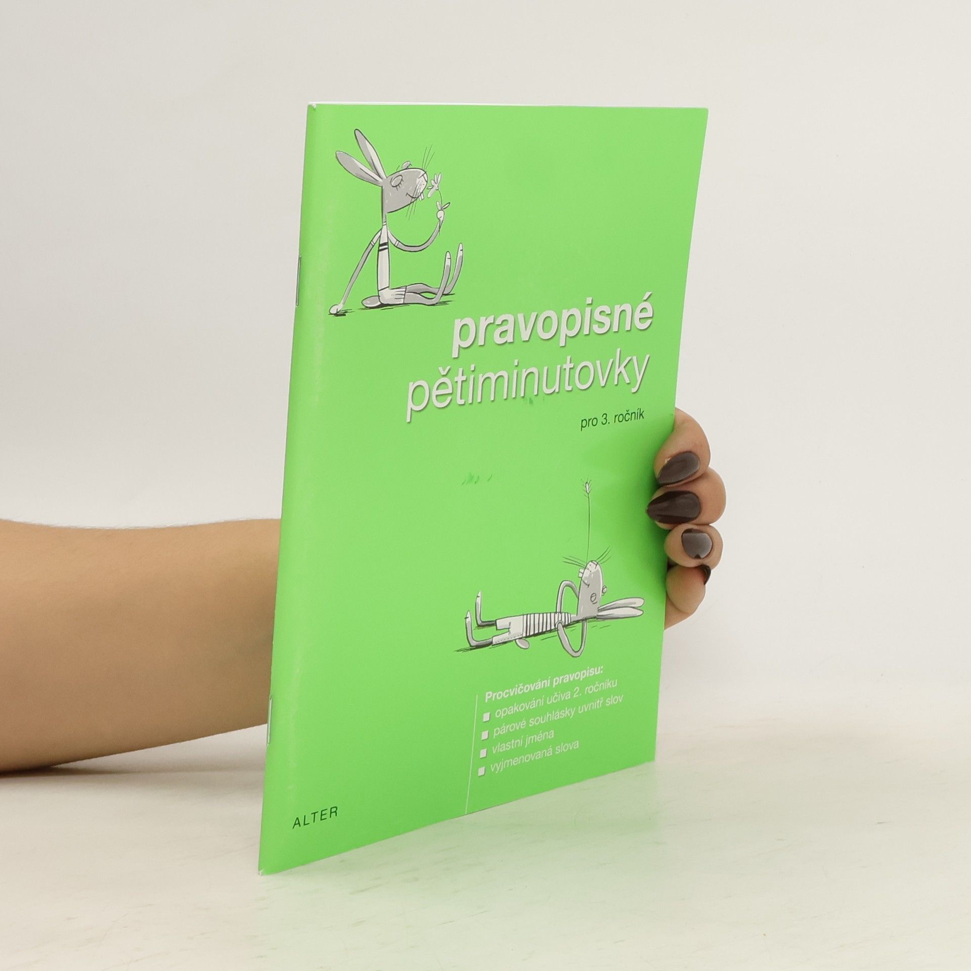 kolektiv Pravopisné pětiminutovky : pro 3. ročník [ZŠ]