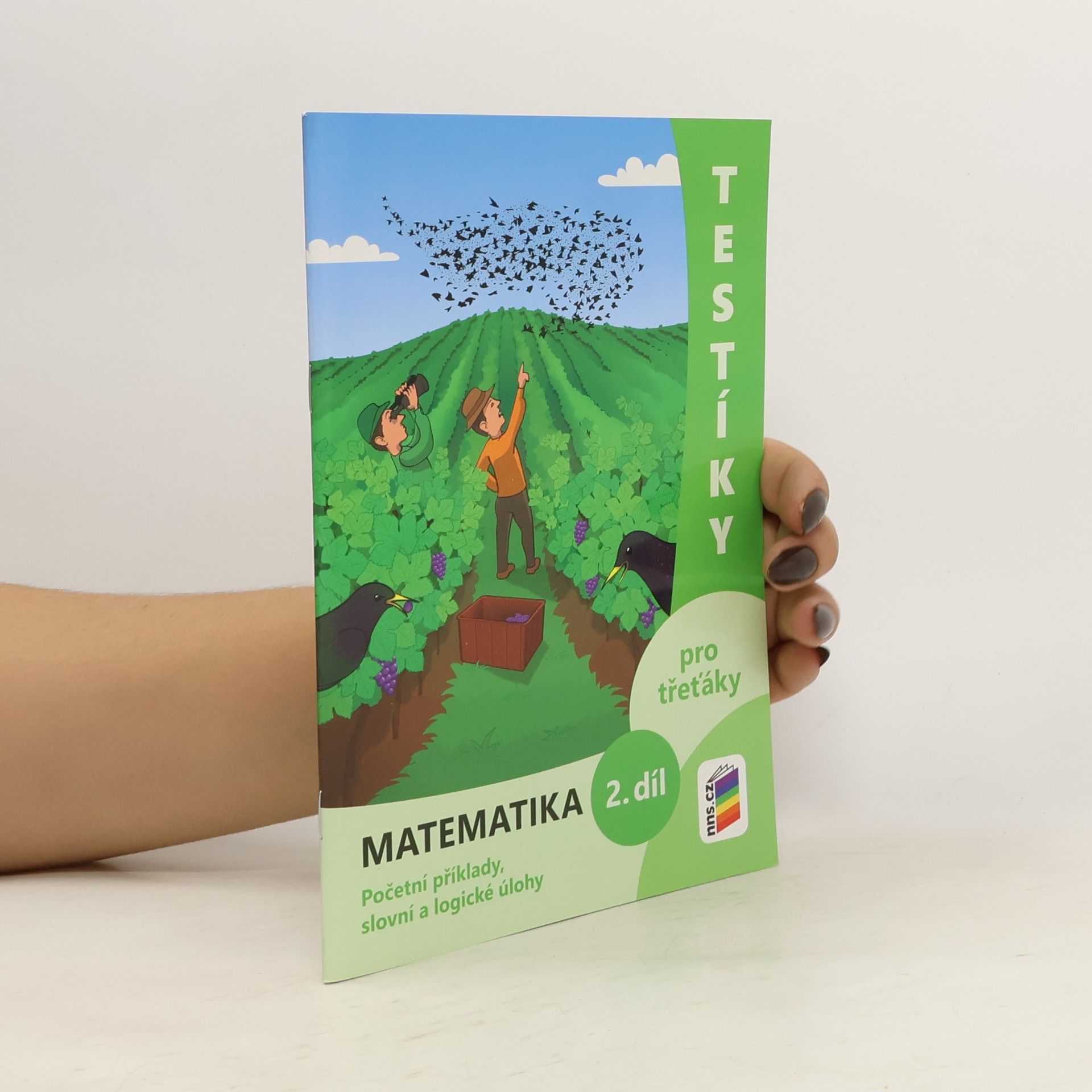 kolektiv Testíky pro třeťáky – matematika, 2. díl (barevný pracovní sešit)