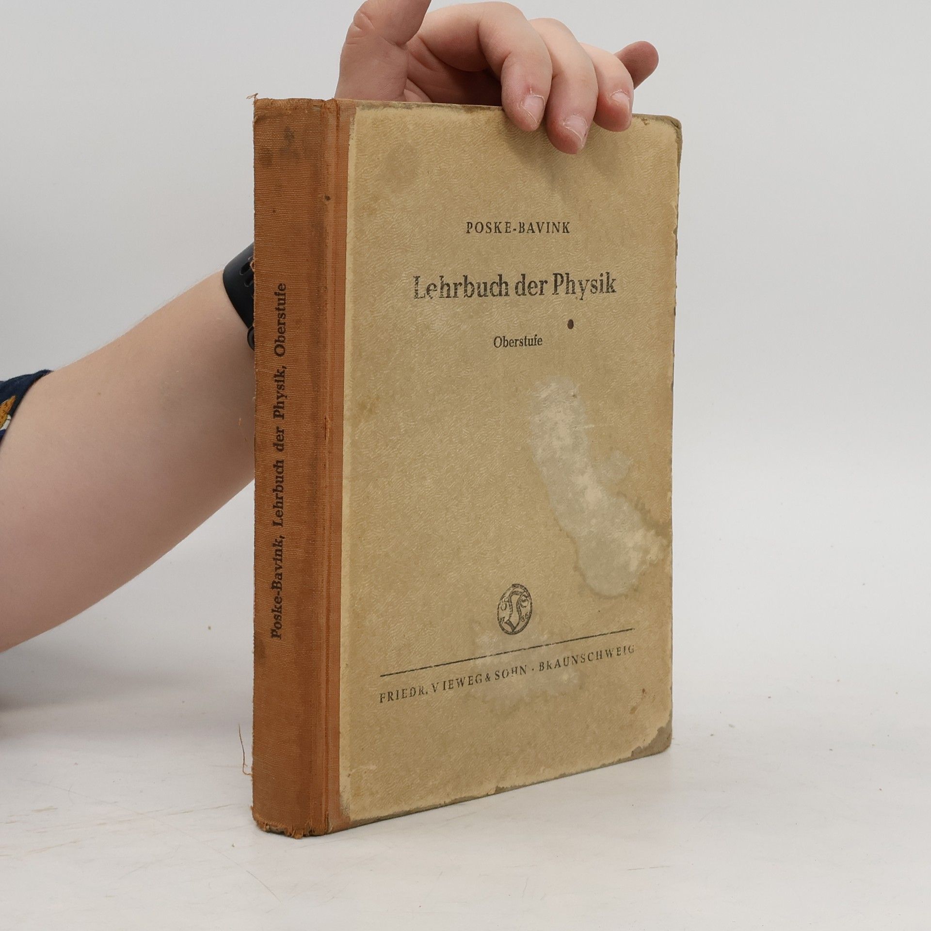 Poske Bavink Müller Lehrbuch der Physik