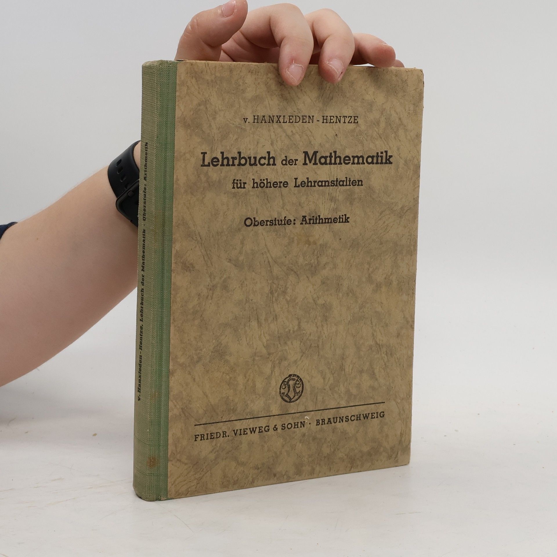 Eberhard von Hanxleden Lehrbuch der Mathematik für höhere Lehranstalten