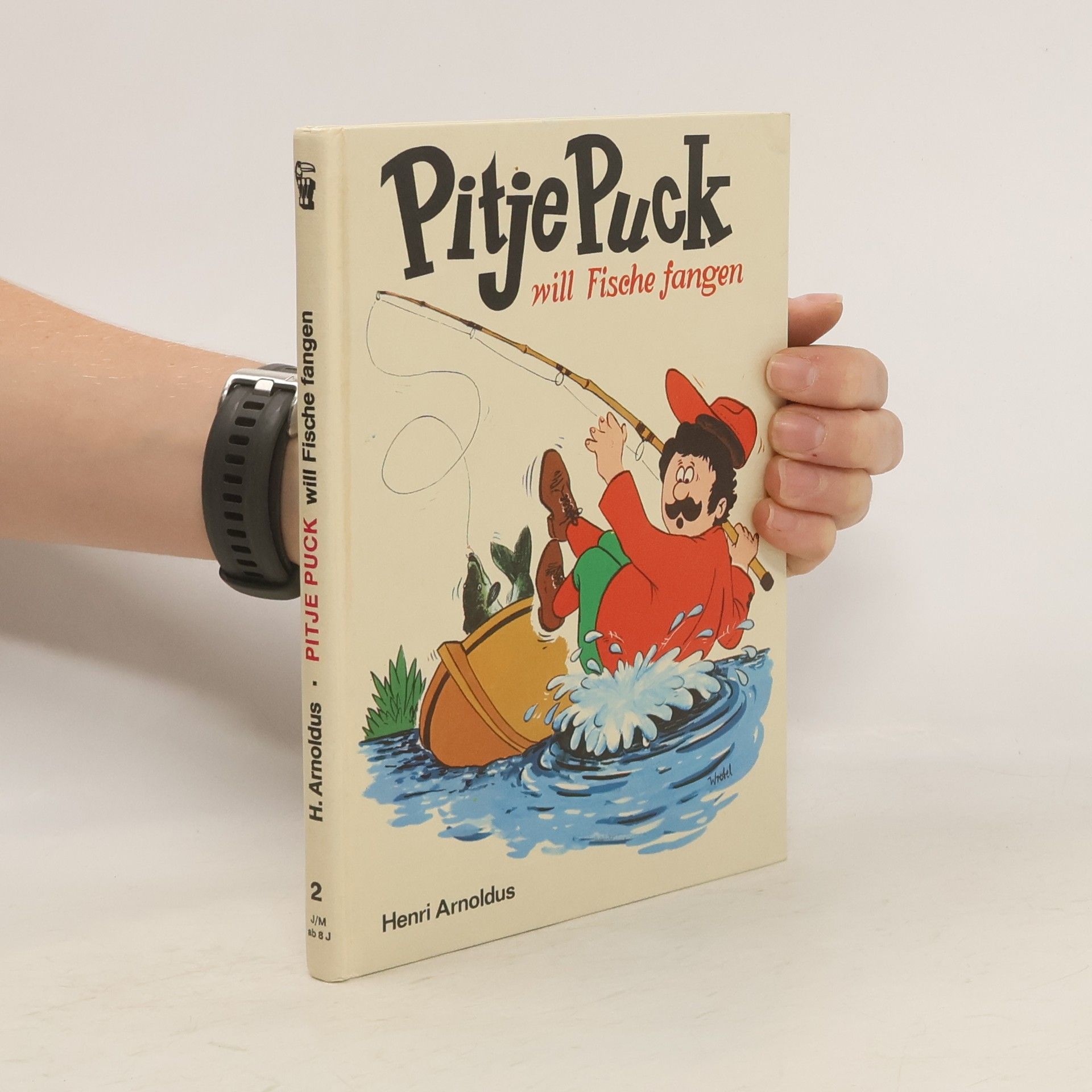 Henri Arnoldus Pitje Puck will Fische fangen