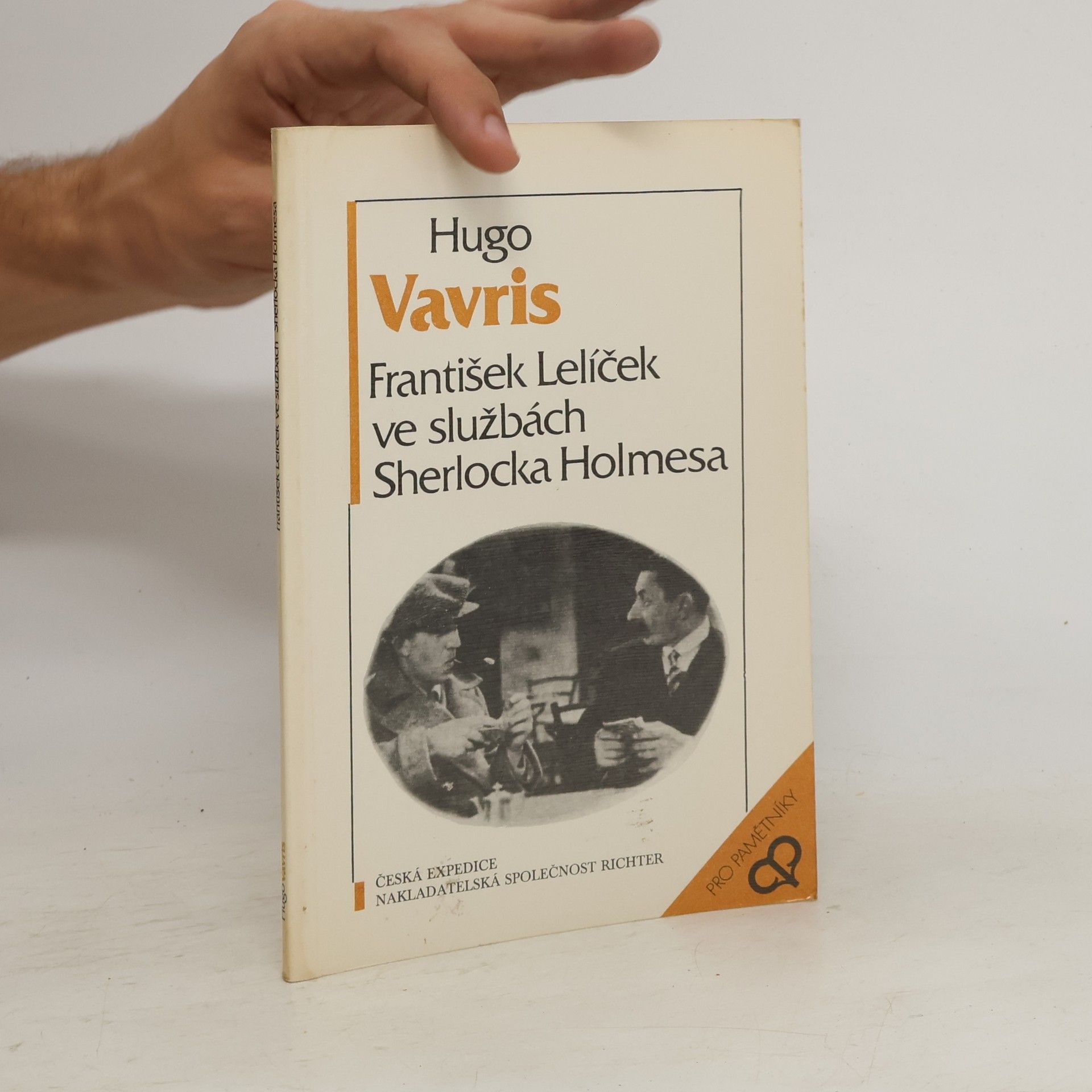 Hugo Vavrečka František Lelíček ve službách Sherlocka Holmese