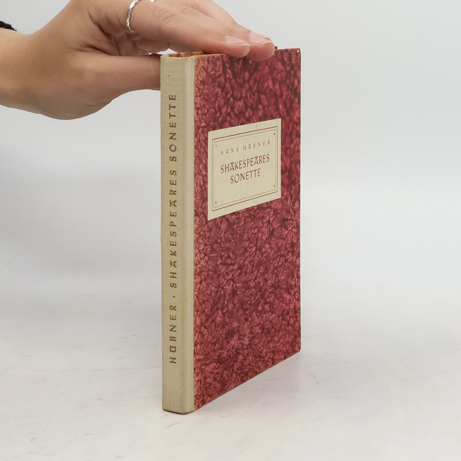 Hans Hübner Shakespeares Sonette