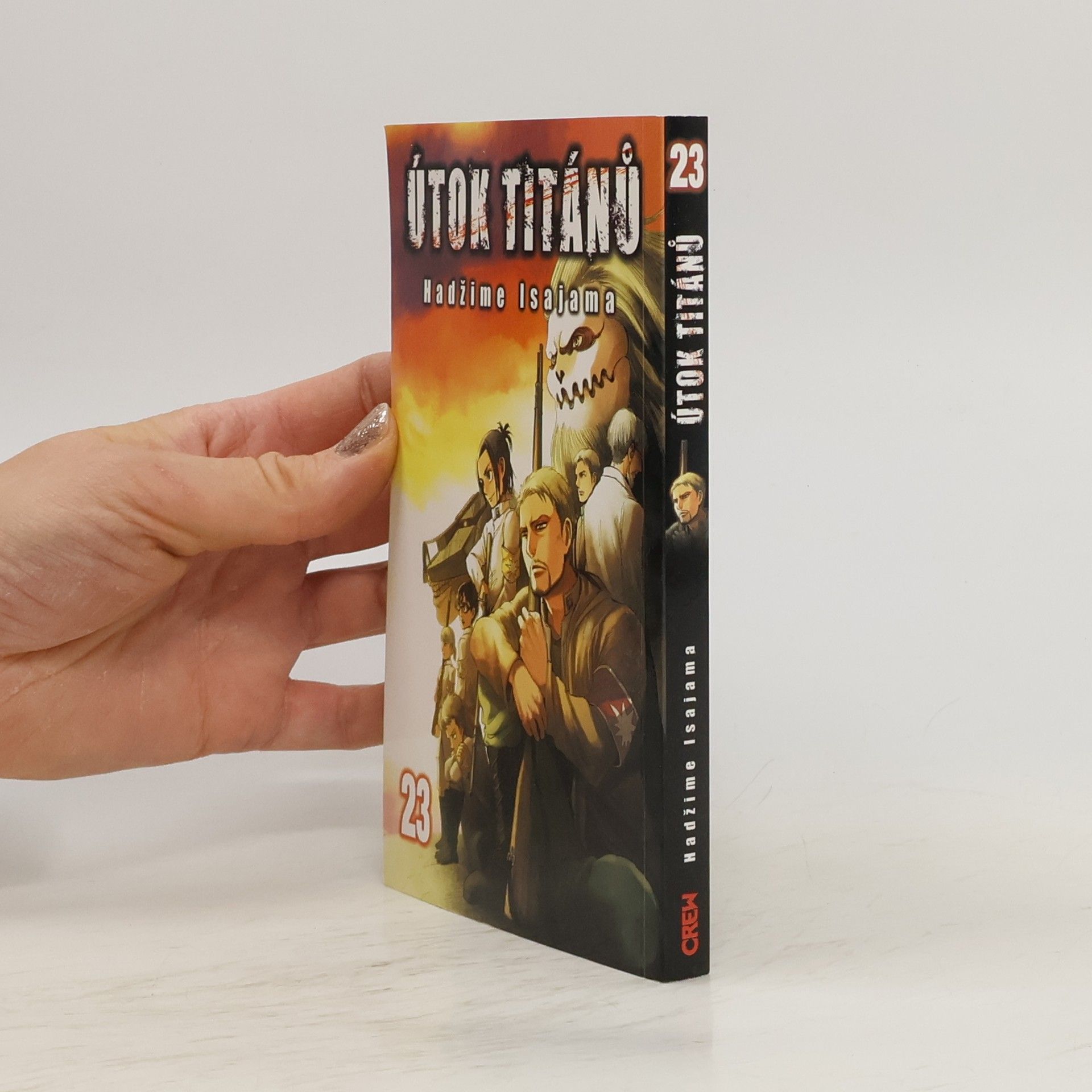 Hajime Isayama Útok titánů 23