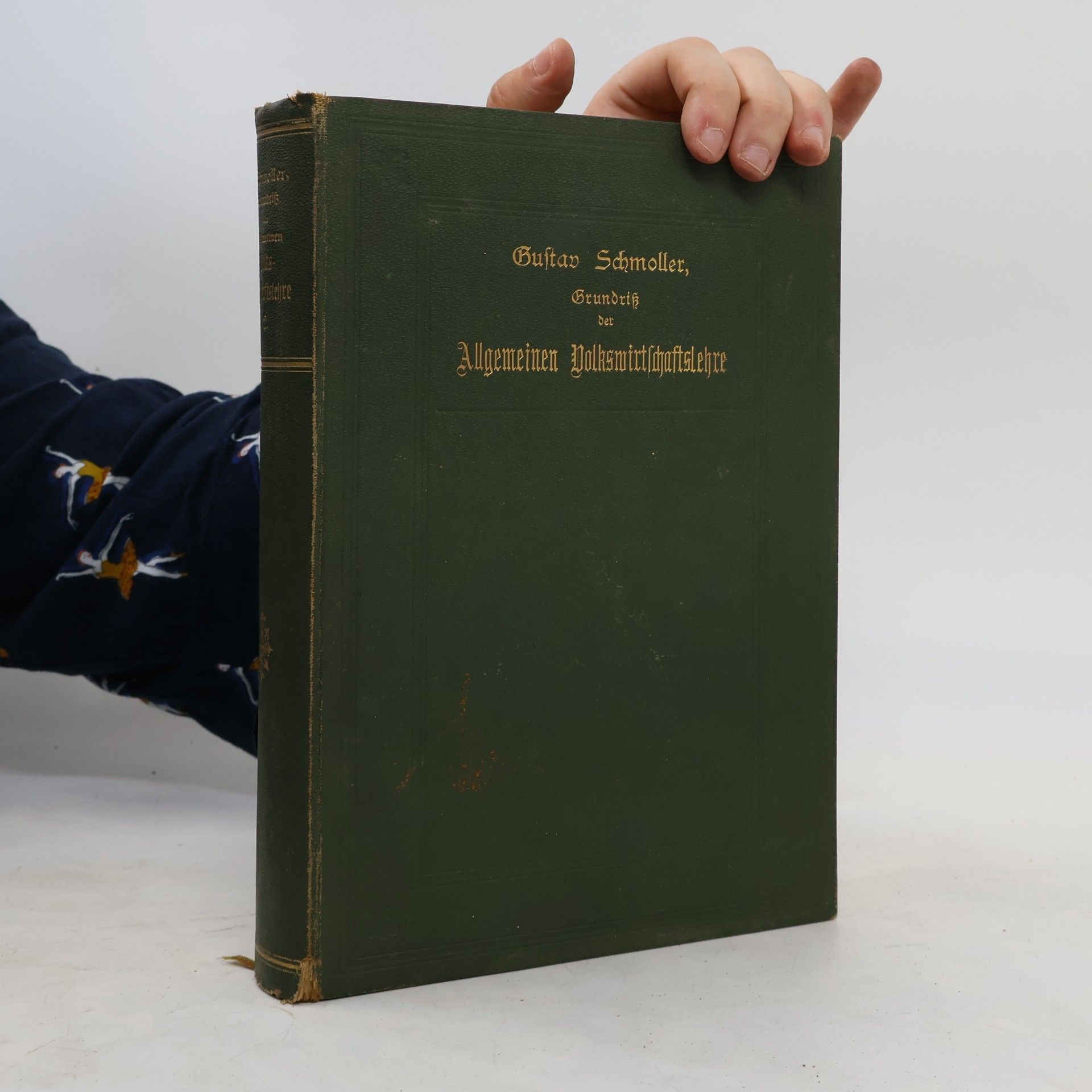 Gustav Schmoller Grundriß der allgemeinen Volkswirtschaftslehre. Zweiter Teil