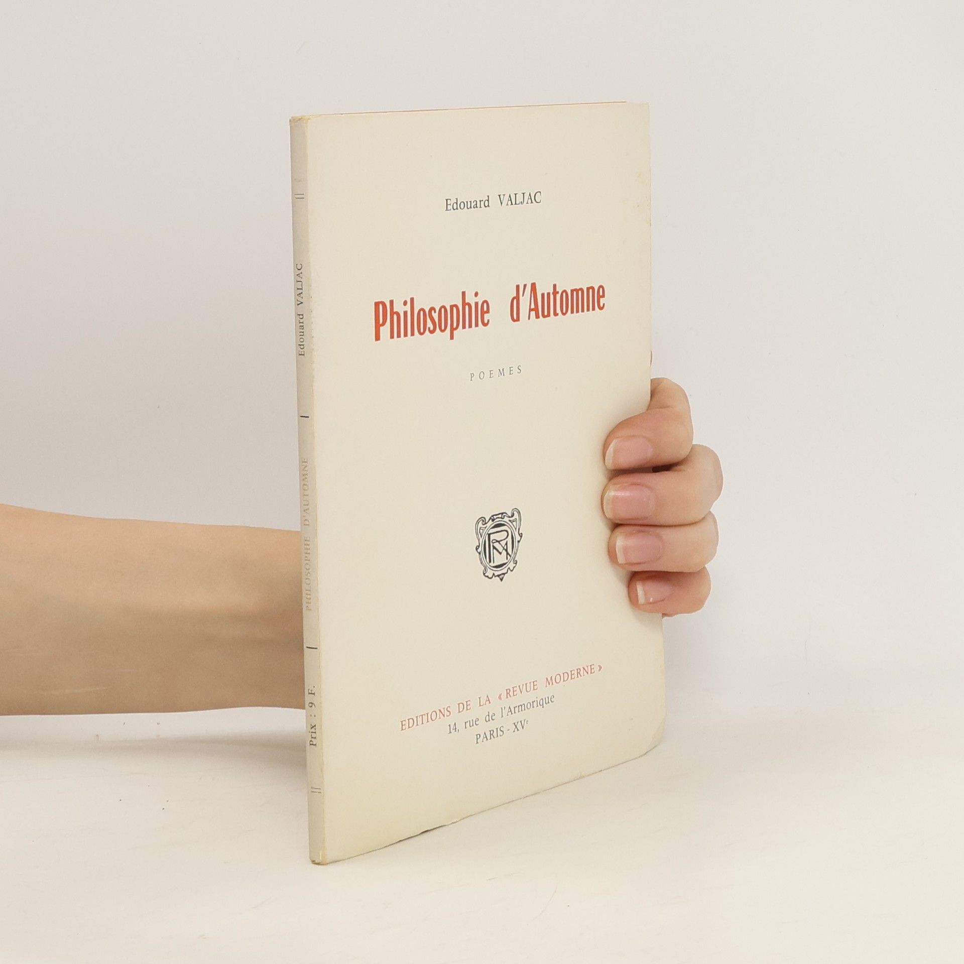 Edouard Valjac Philosophie d'Automne