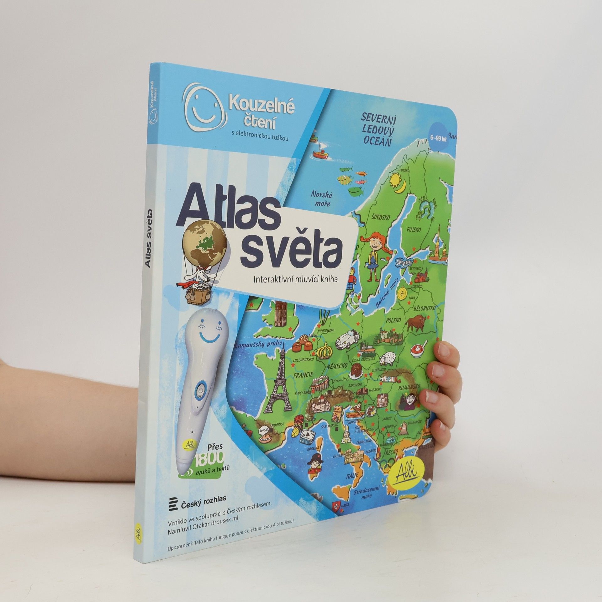 Tereza Kocová Atlas světa. Interaktivní mluvící kniha