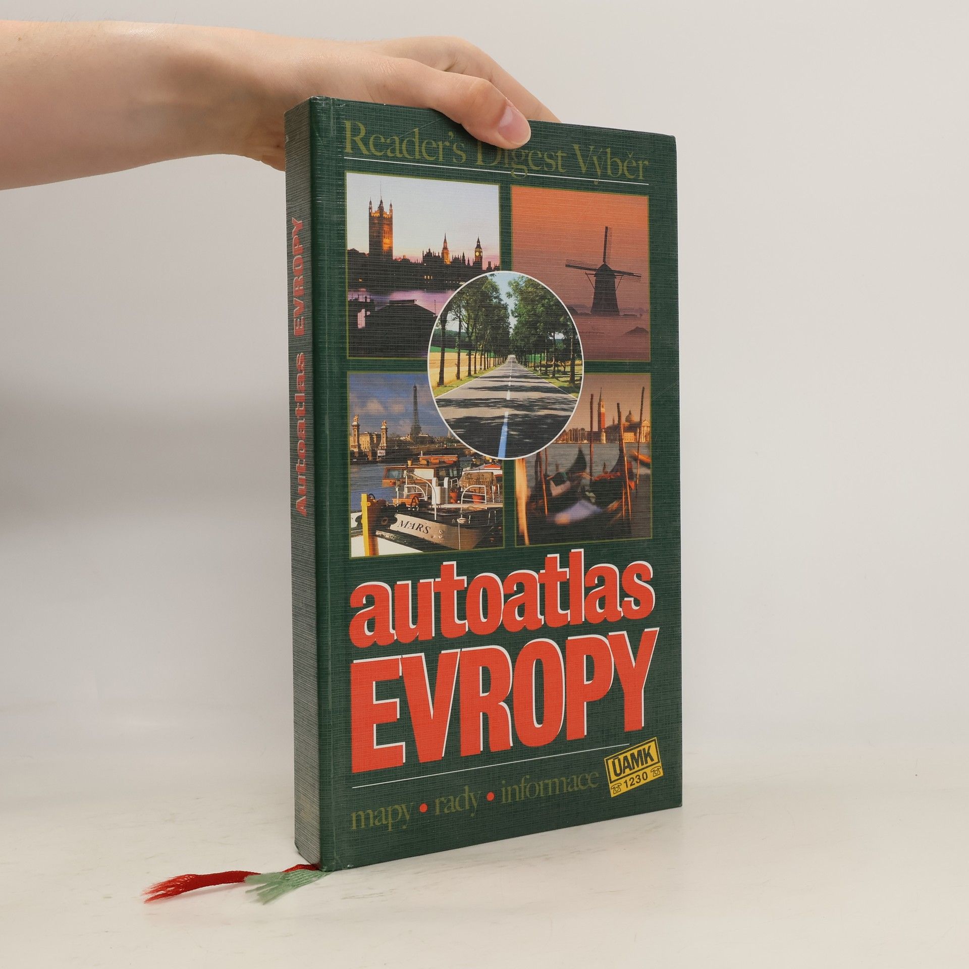 Jana Červenková Autoatlas Evropy. Mapy, rady, informace