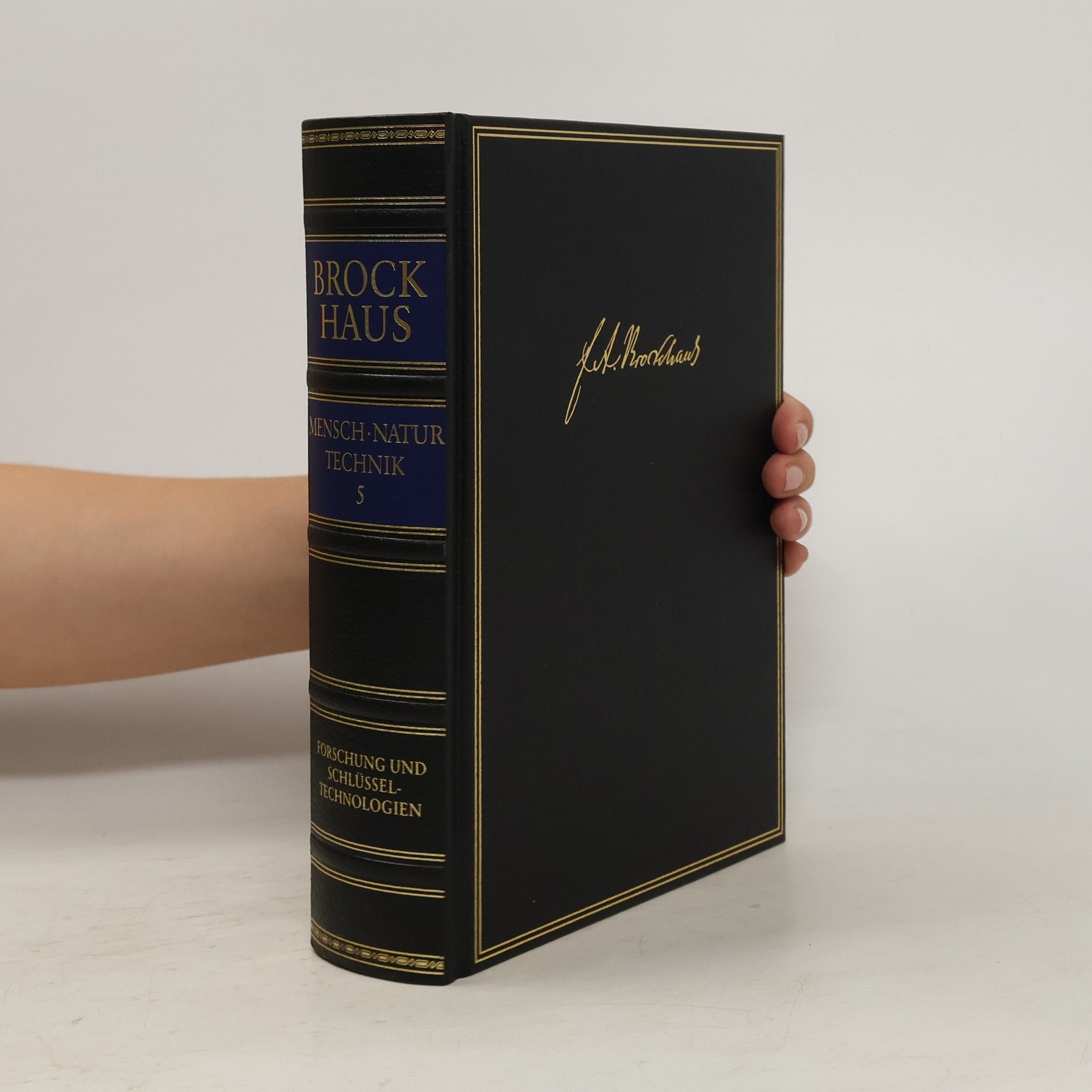 Collectif d'auteurs Brockhaus. Mensch. Natur. Technik. Bd. 5, Forschung und Schlüsseltechnologien