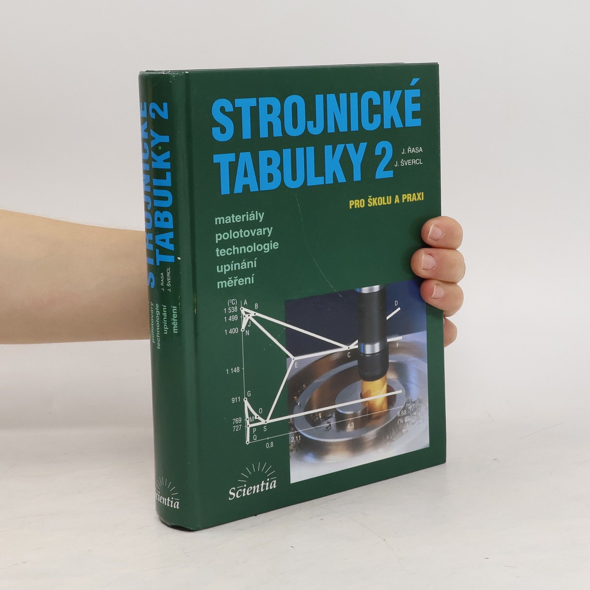 Jaroslav Řasa Strojnické tabulky 2 pro školu a praxi