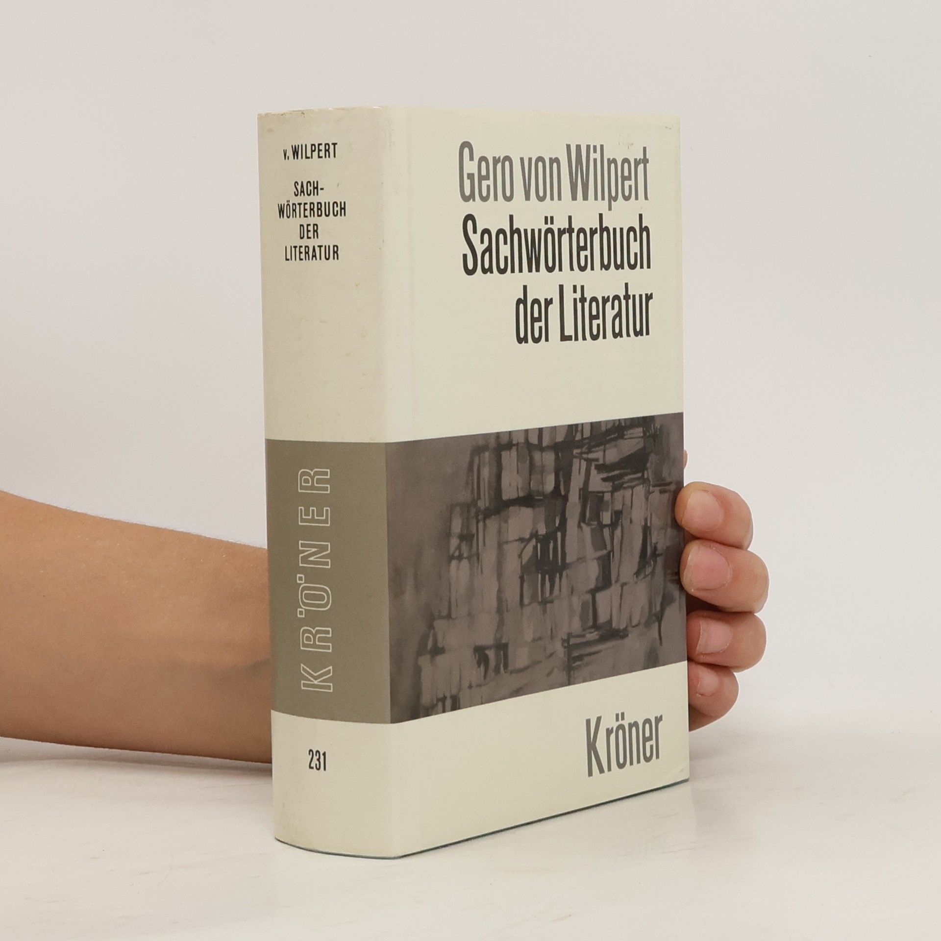 Gero von Wilpert Sachwörterbuch der Literatur
