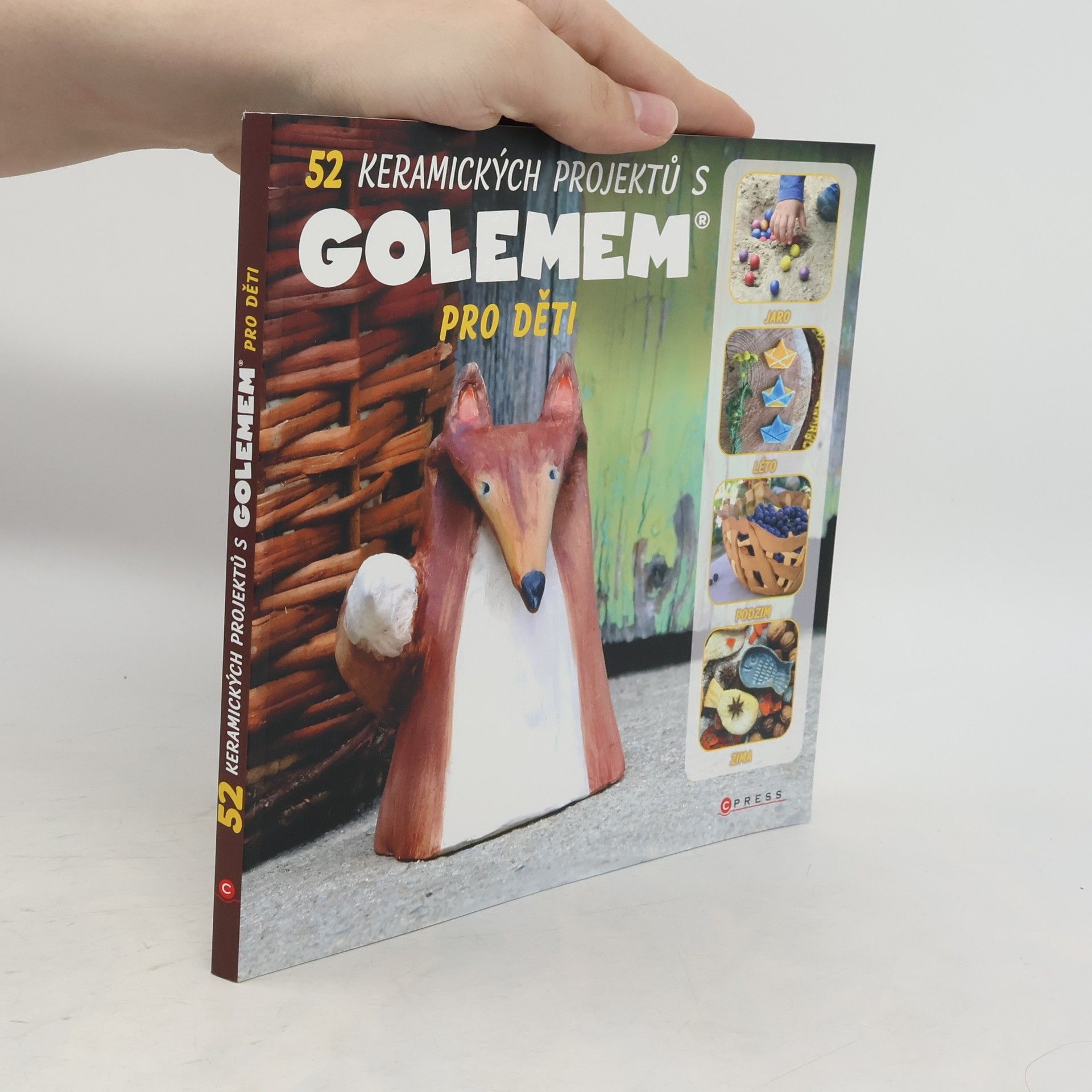 Redakce časopisu Golem 52 keramických projektů s Golemem pro děti