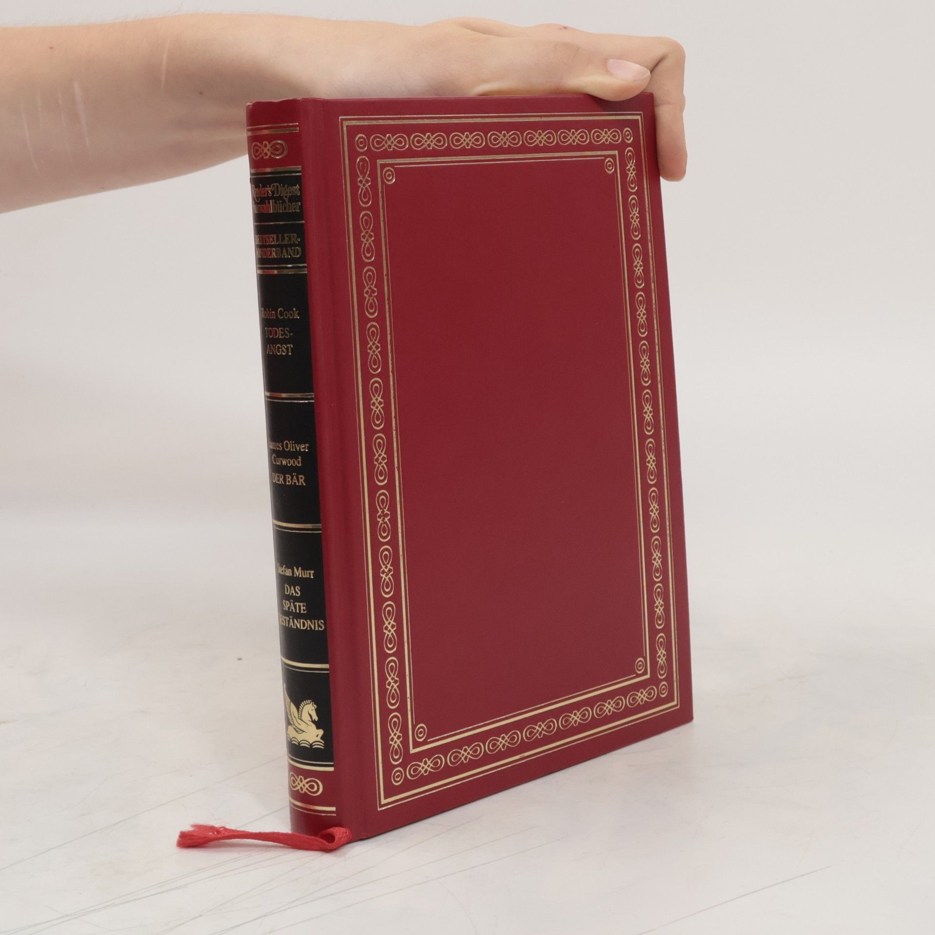 Robin Cook Reader's digest Auswahlbücher: Todesangst. Der Bär. Das Späte Geständnis