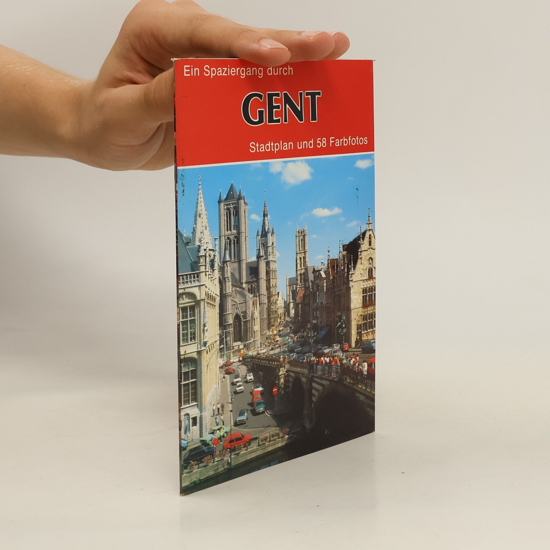 Auteurscollectief Gent. Stadtplan und 58 Farbfotos
