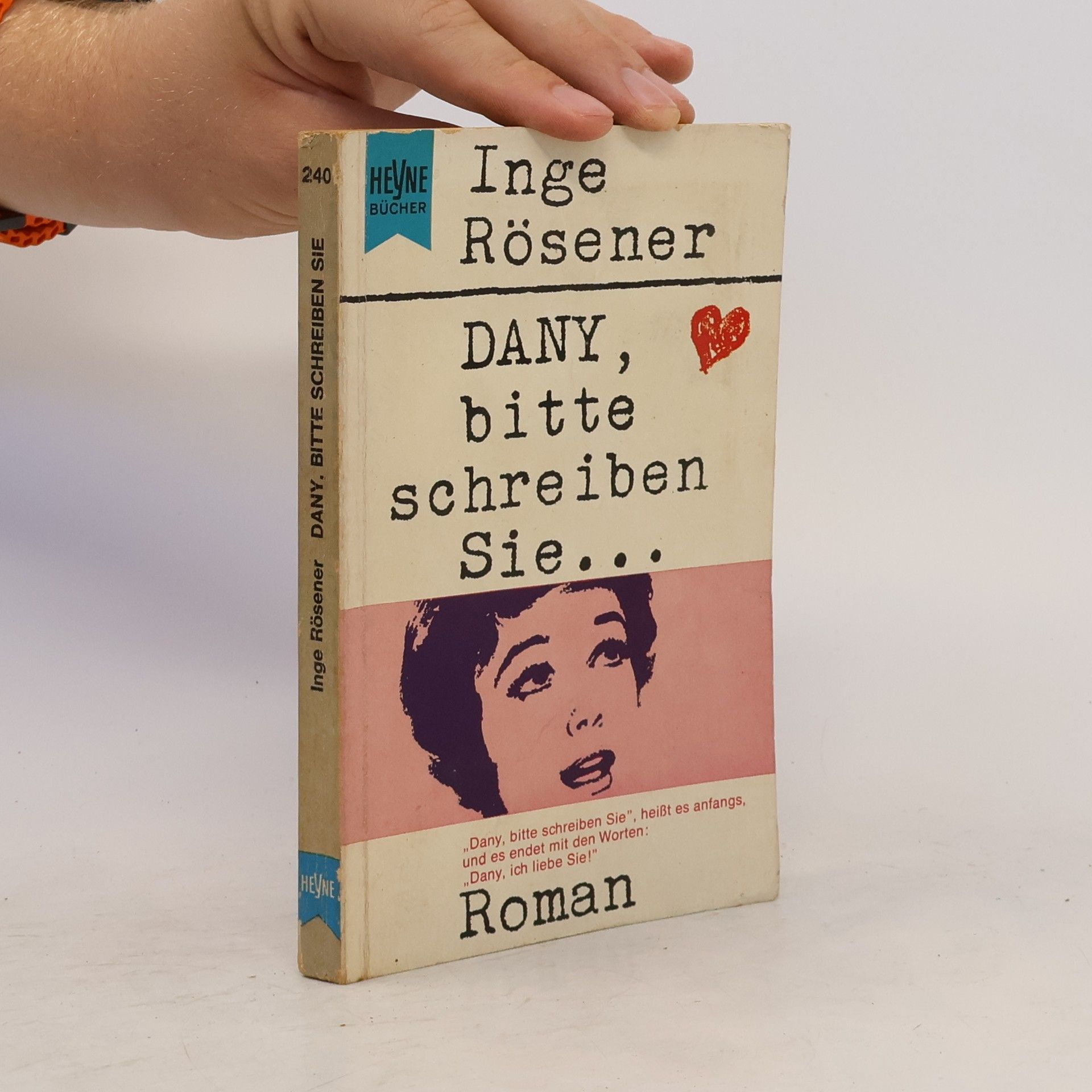 Inge Rösener Dany, bitte schreiben Sie