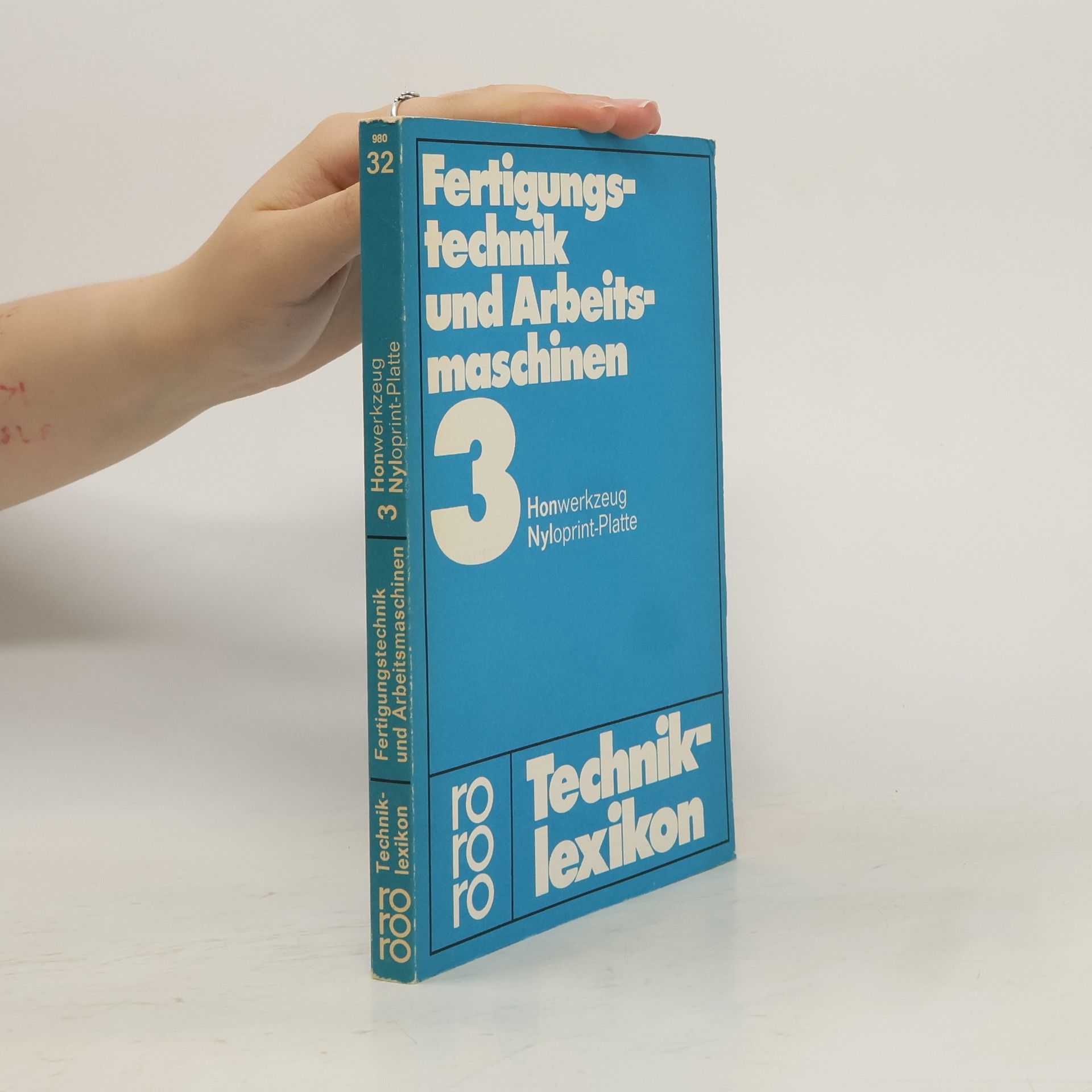 Gerhard Mattée Fertigungstechnik und Arbeitsmaschinen. 3, Honwerkzeug - Nyloprint-Platte