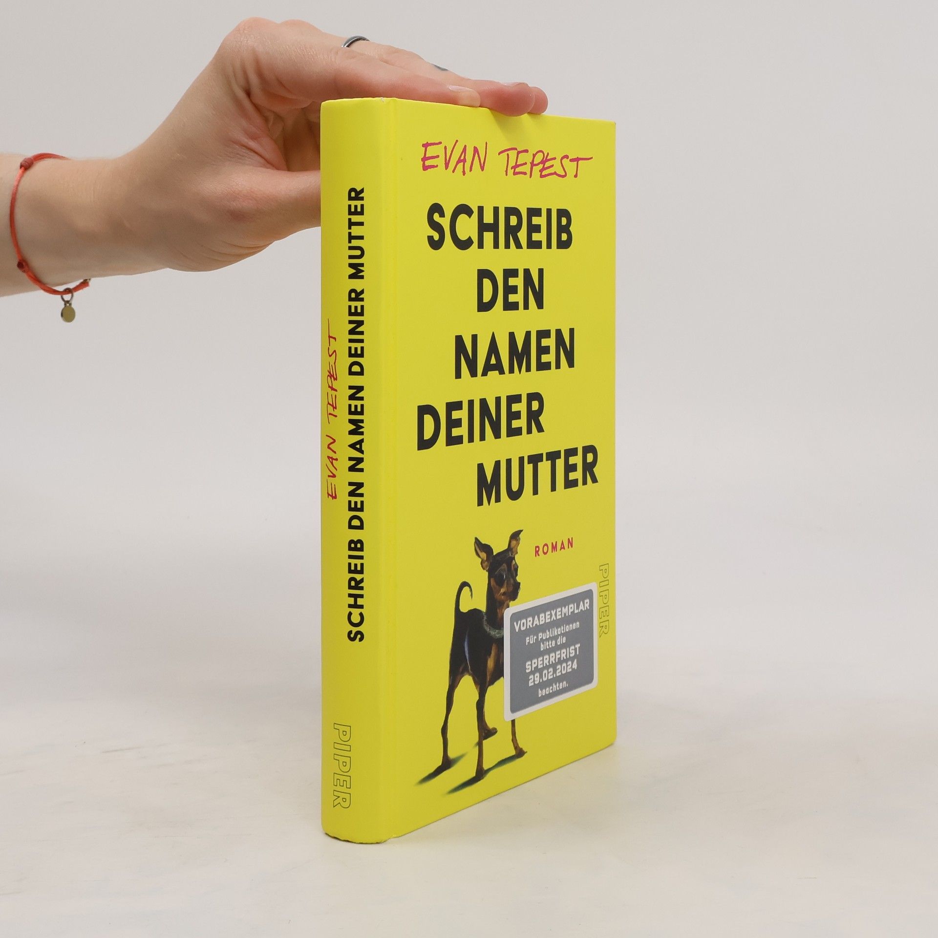 Evan Tepest Schreib den Namen deiner Mutter