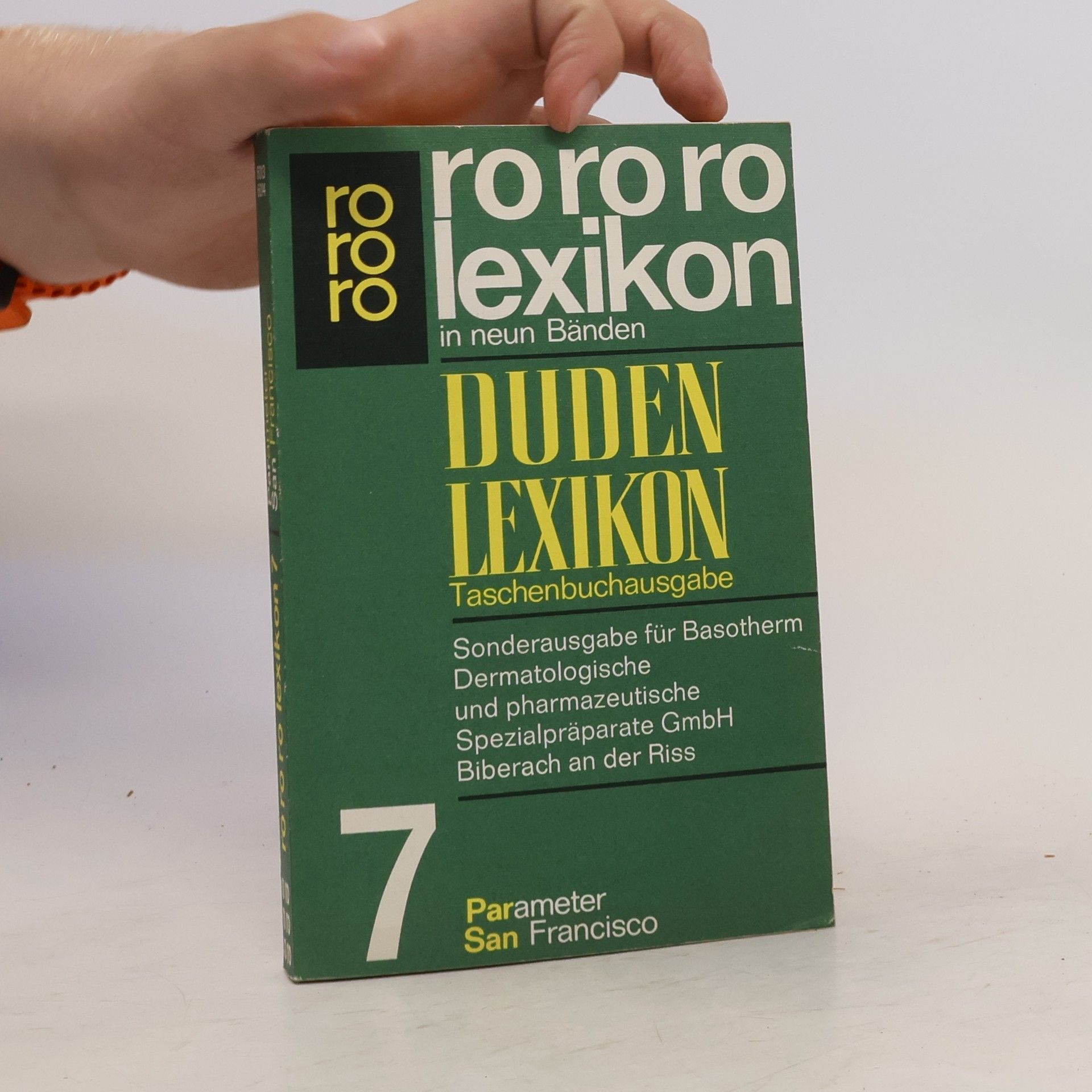 Autorenkollektiv Duden Lexikon in neun Bänden. Band 7. Parameter-San Francisco