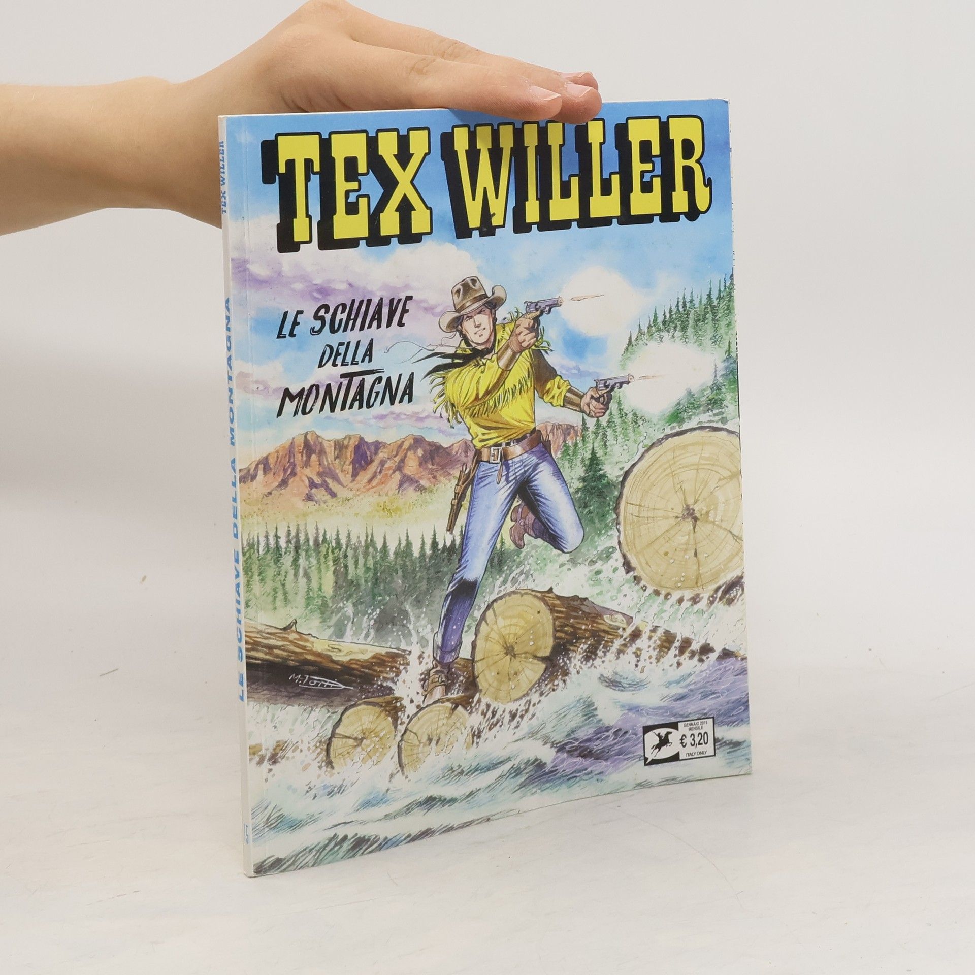 Collectif d'auteurs Tex Willer. Le schiave della montagna
