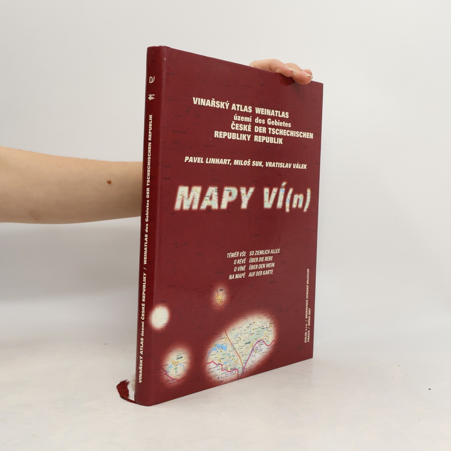 Miloš Suk Vinařský atlas území České republiky.