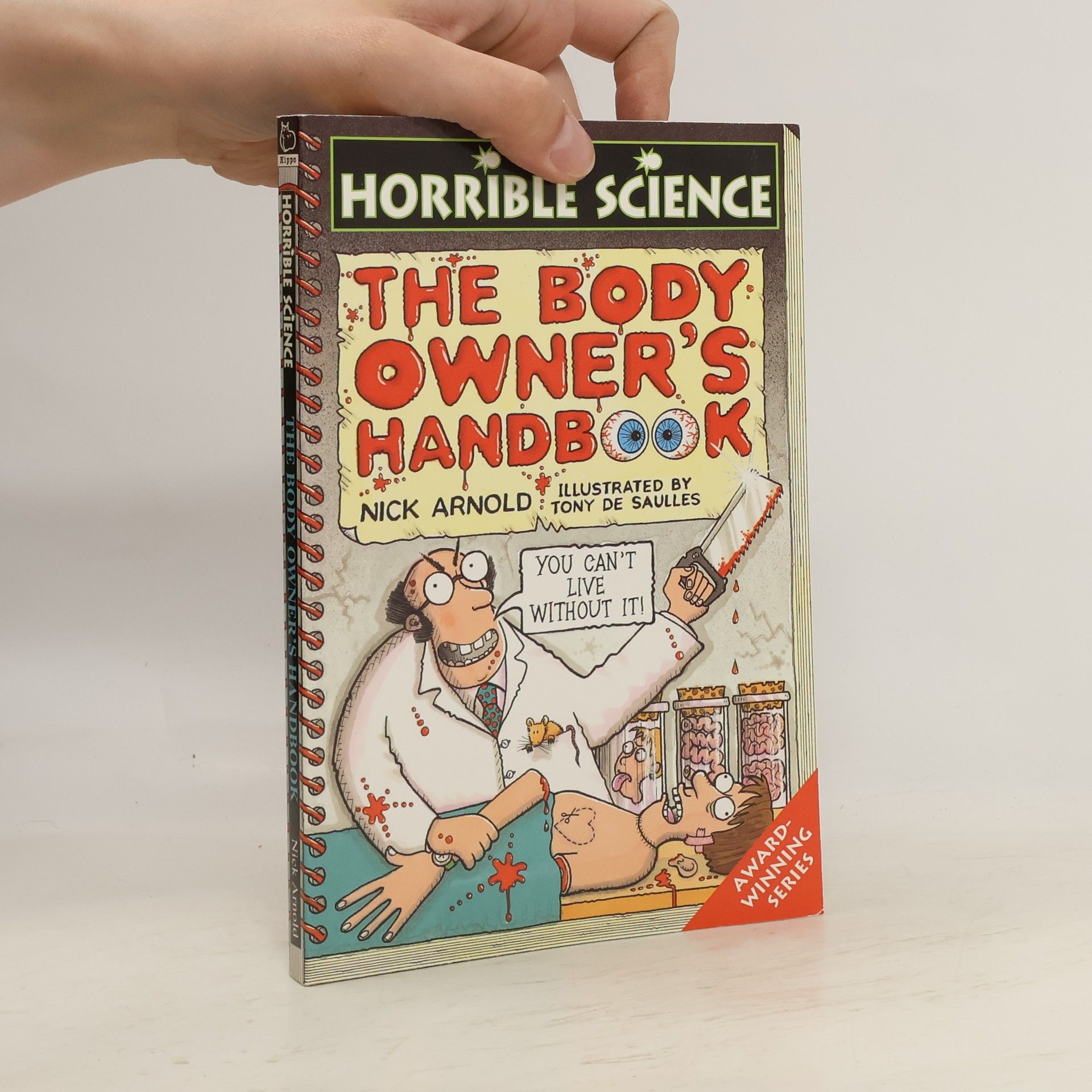 Nick Arnold The body owner's handbook - Horrible science