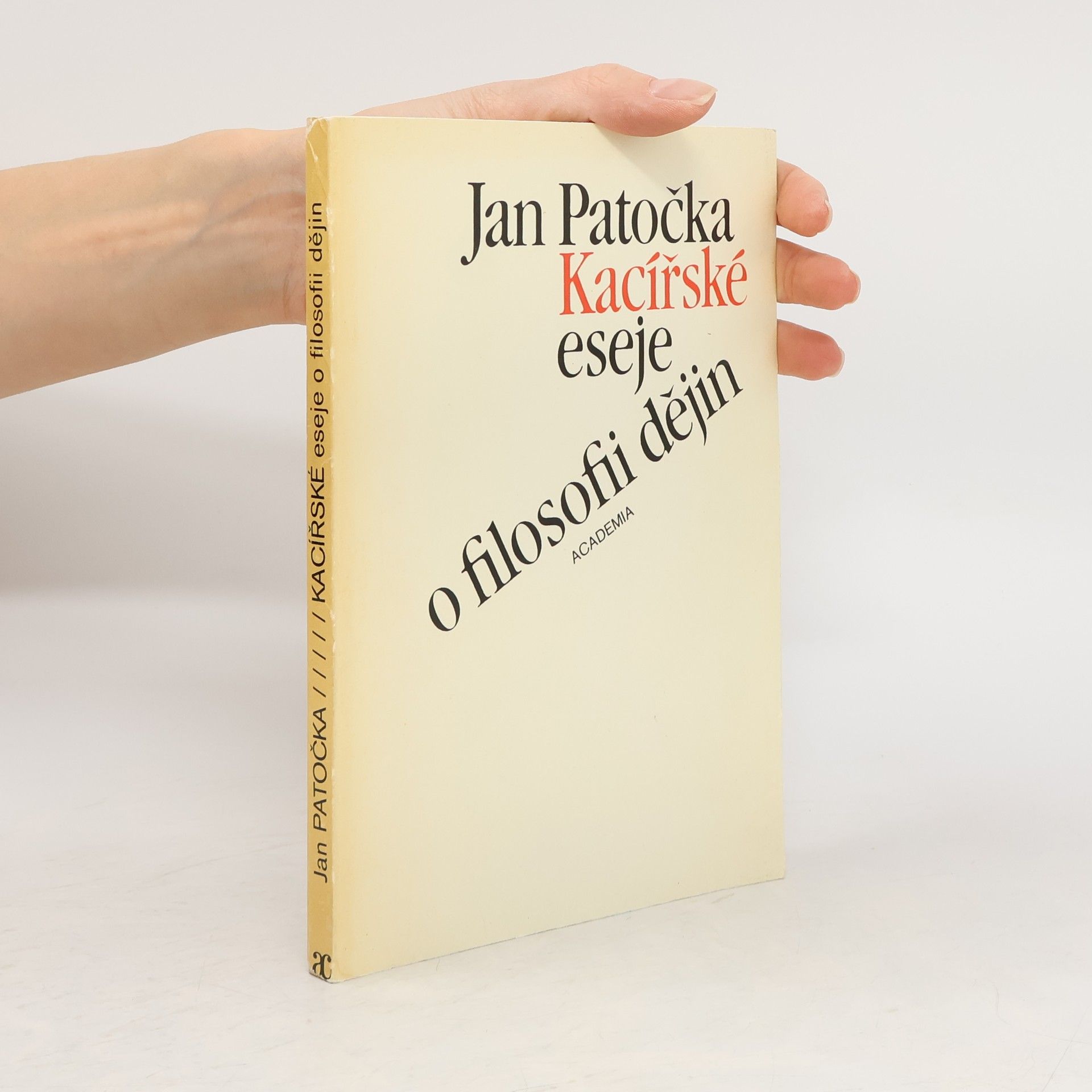 Jan Patočka Kacířské eseje o filosofii dějin