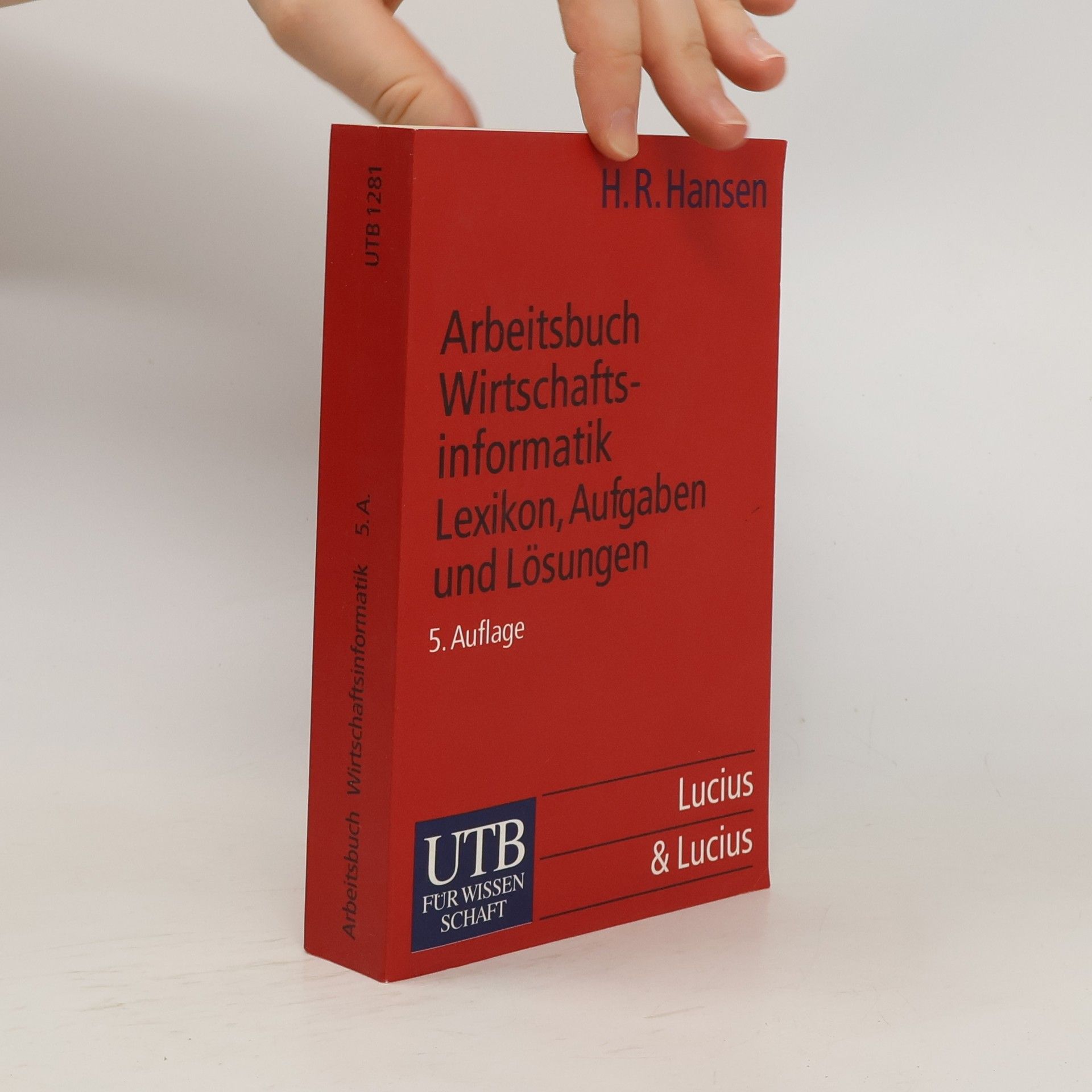 Hans Robert Hansen Wirtschaftsinformatik