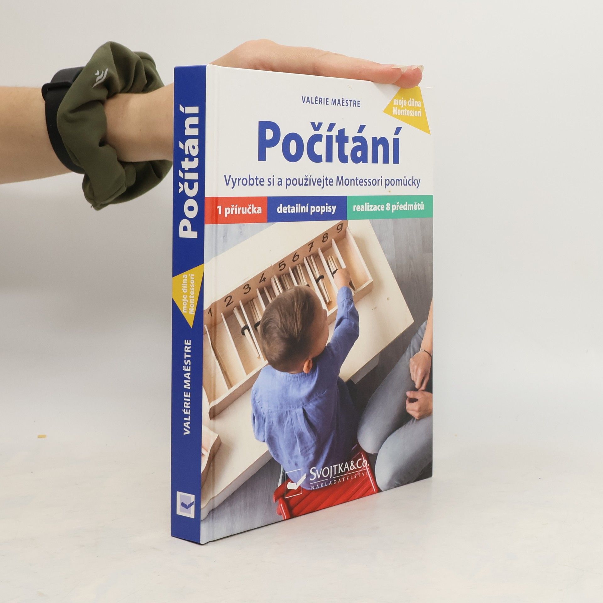 Valérie Maëstre Počítání : vyrobte si a používejte Montessori pomůcky