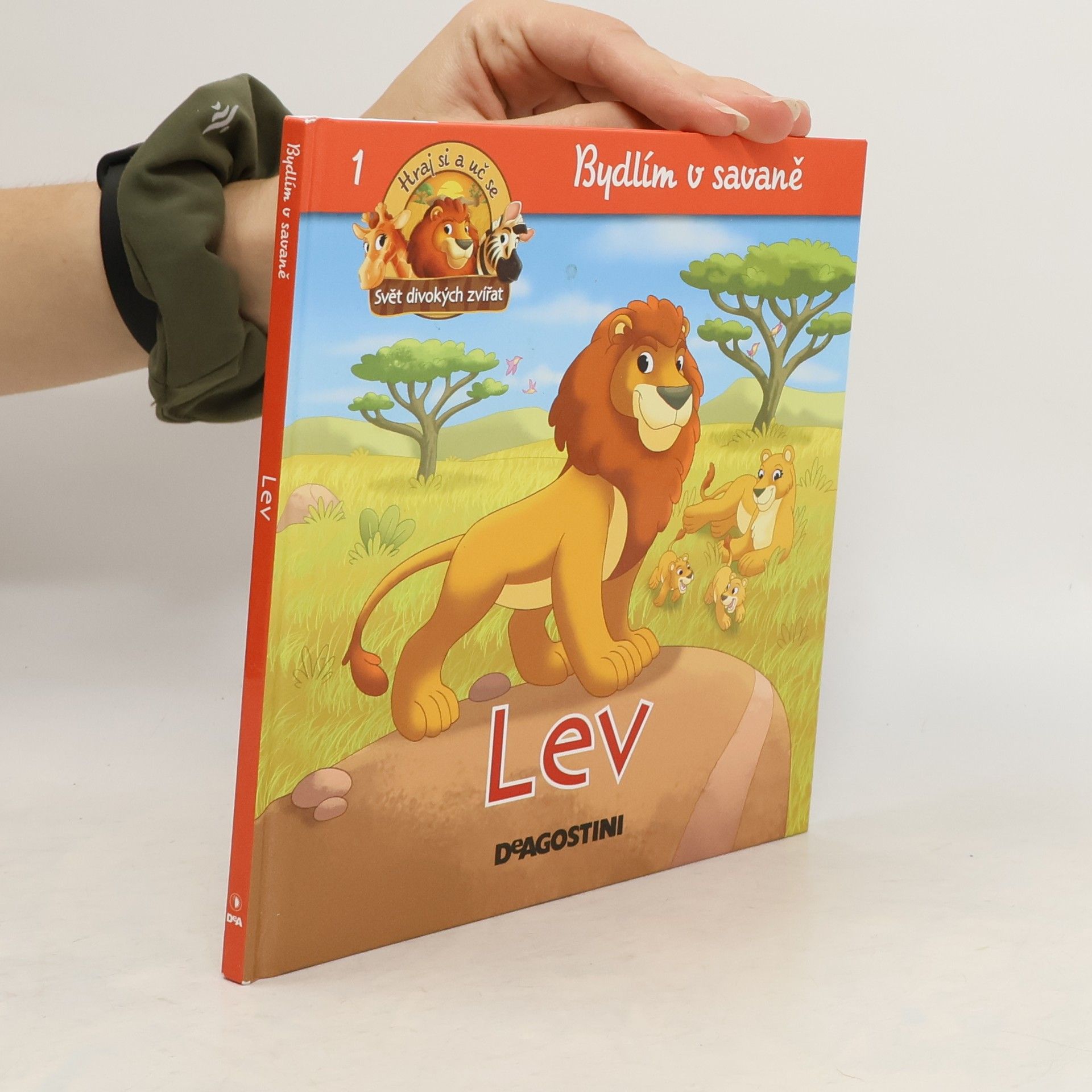 kolektiv Bydlím v savaně 1. díl. Lev