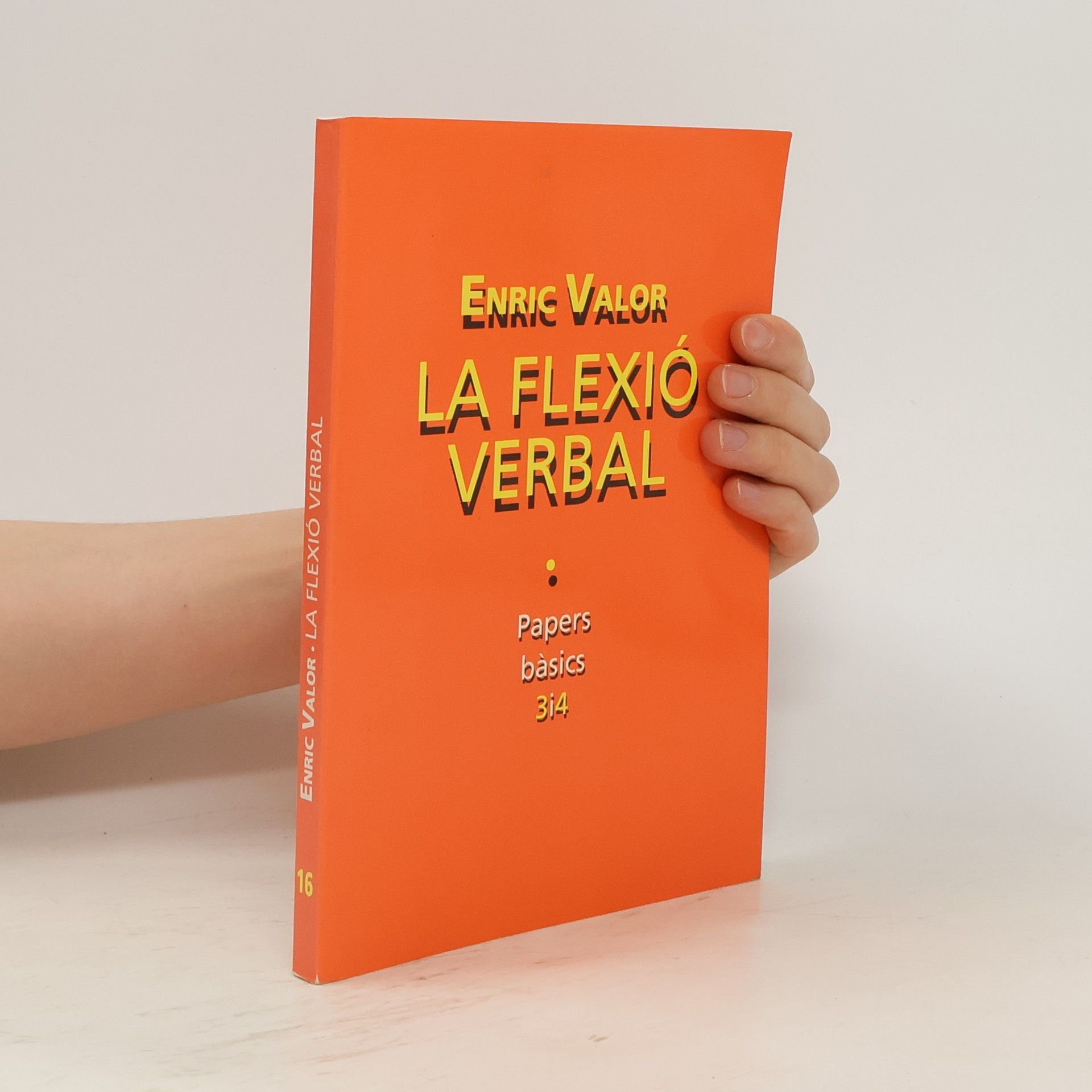 Enric Valor La flexió verbal