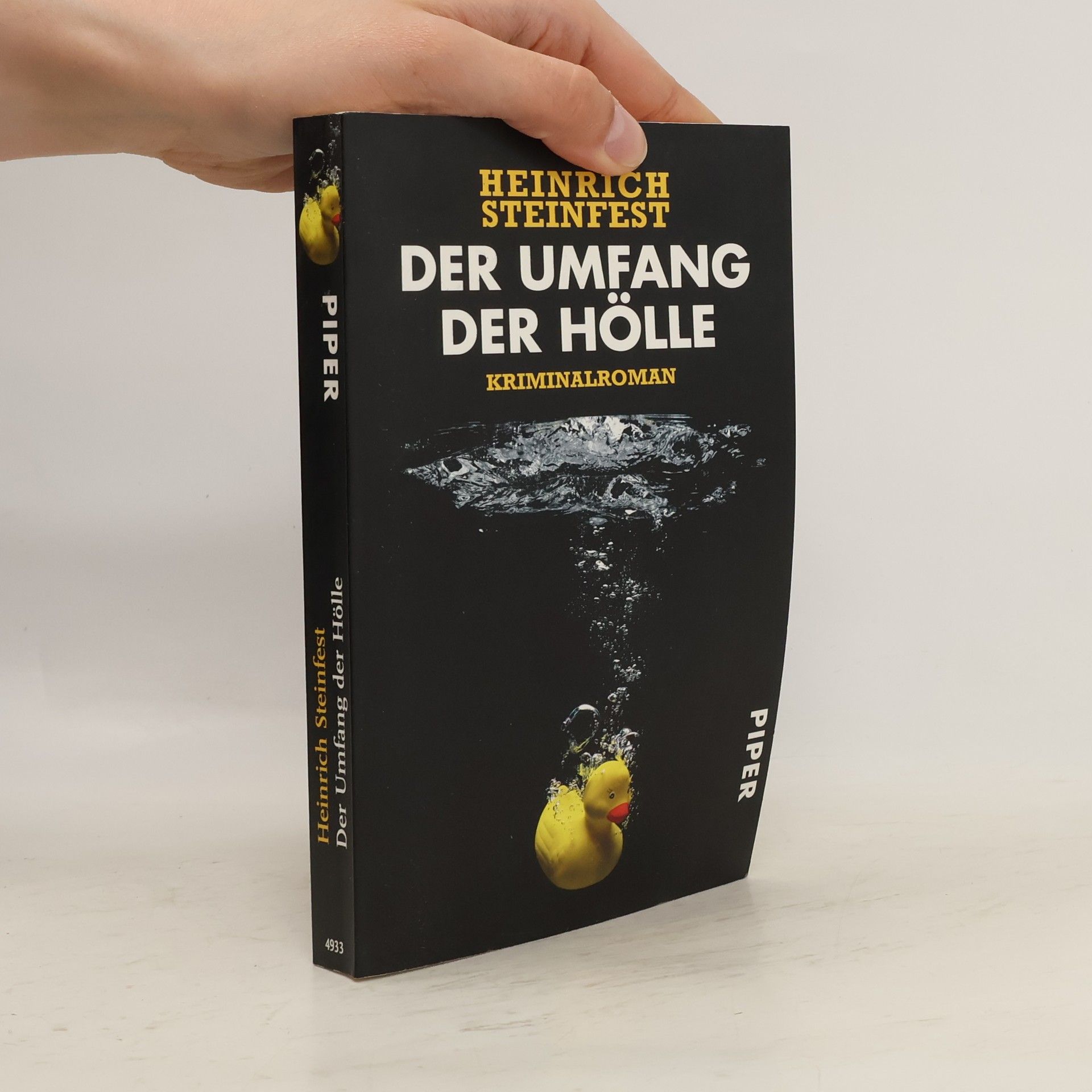 Heinrich Steinfest Der Umfang der Hölle