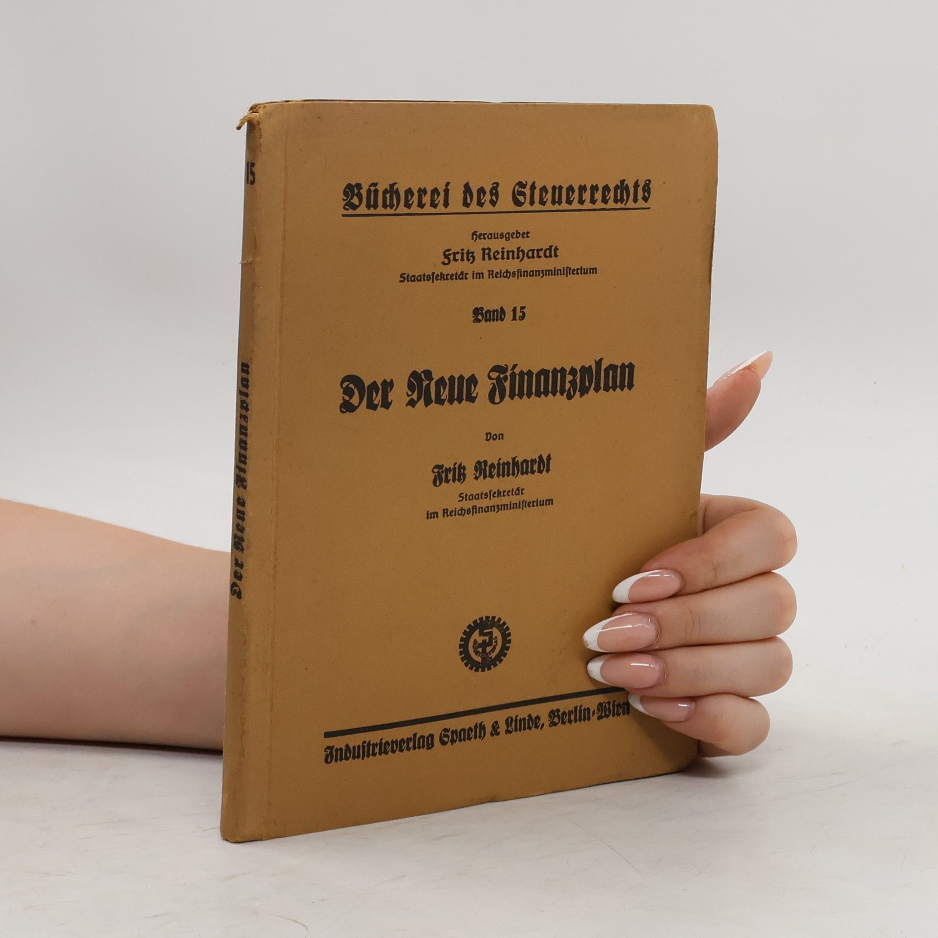 Reinhardt Fritz Der neue Finanzplan
