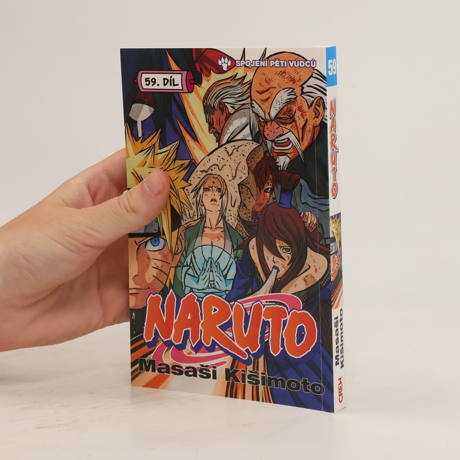 Masashi Kishimoto Naruto 59. díl - Spojení pěti vůdců