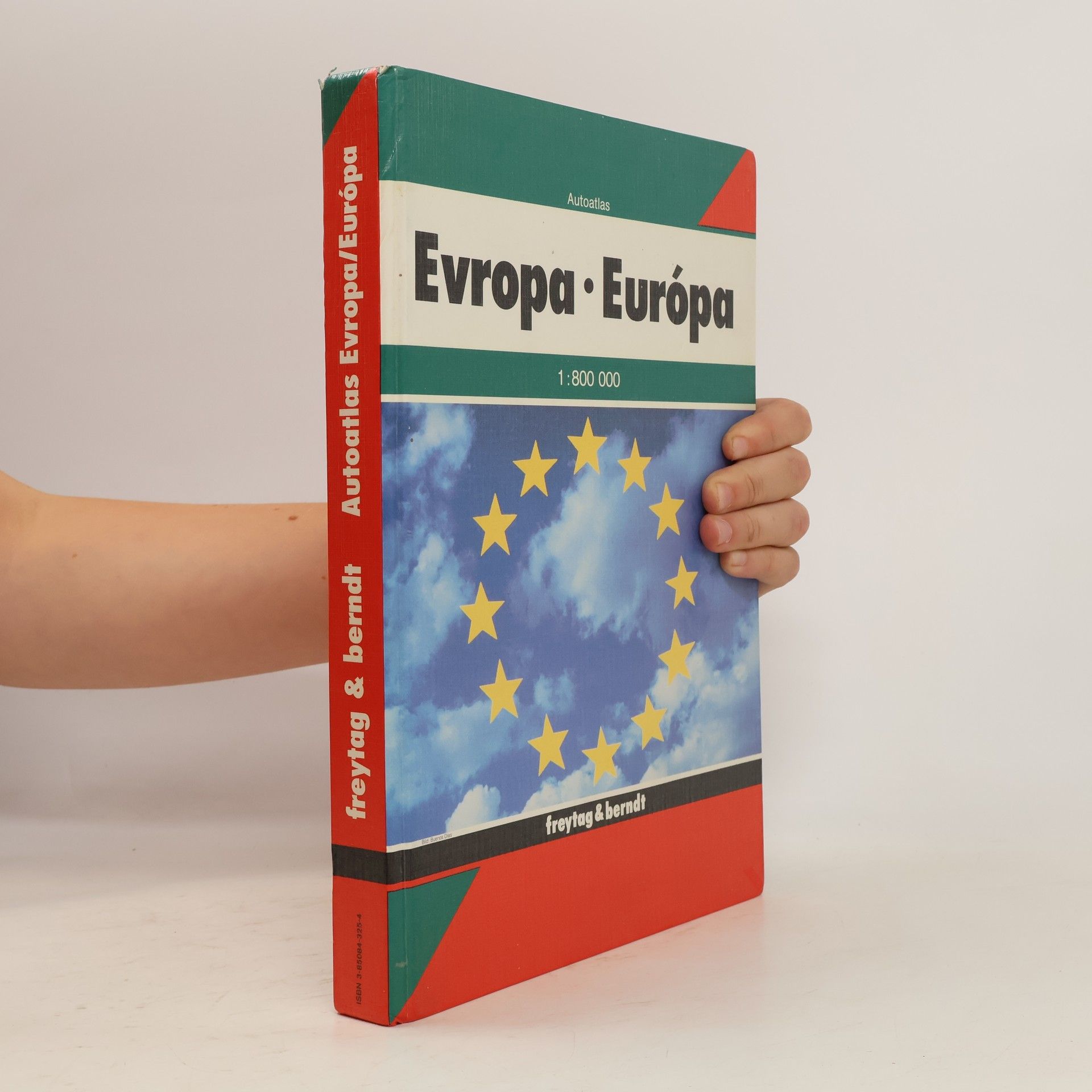 Collectif d'auteurs Autoatlas Evropa - Európa 1:800 000
